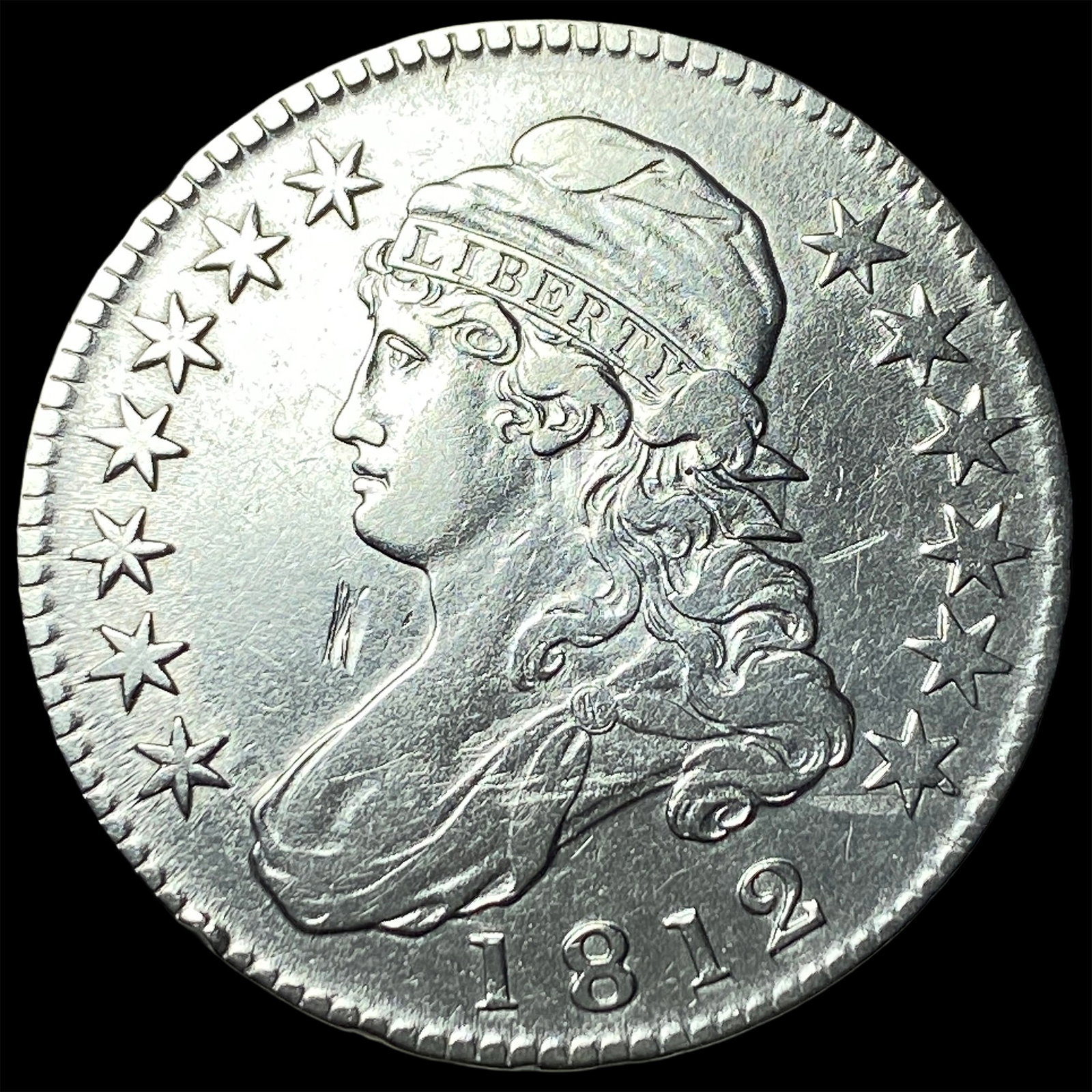 1812 Capped Bust Half Dollar CHOICE AU (1 of 2)