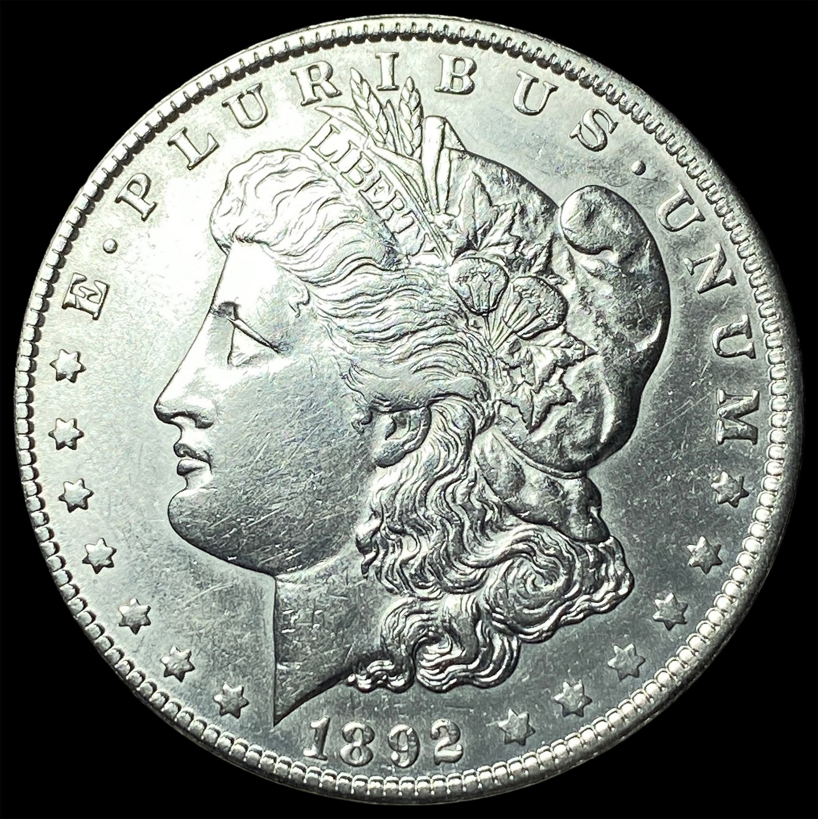 1892-O Silver Morgan Dollar CLOSELY UNCIRCULATED: 1892-O Silver Morgan Dollar CLOSELY UNCIRCULATED