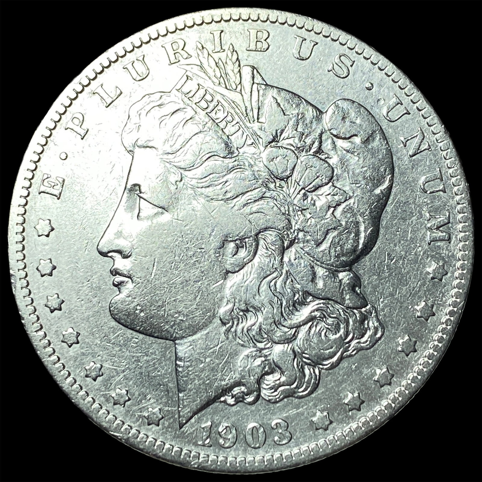 1903-S Silver Morgan Dollar LIGHTLY CIRCULATED: 1903-S Silver Morgan Dollar LIGHTLY CIRCULATED