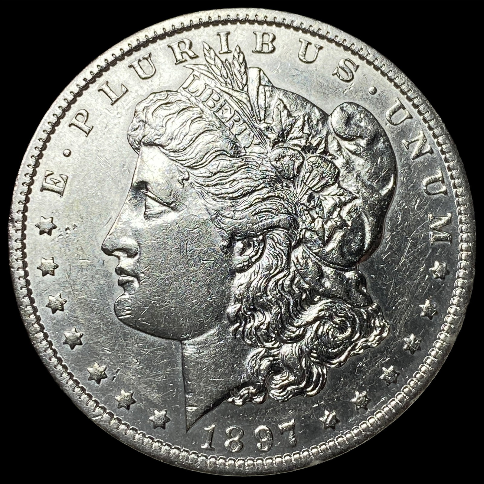 1897-O Silver Morgan Dollar CLOSELY UNCIRCULATED: 1897-O Silver Morgan Dollar CLOSELY UNCIRCULATED