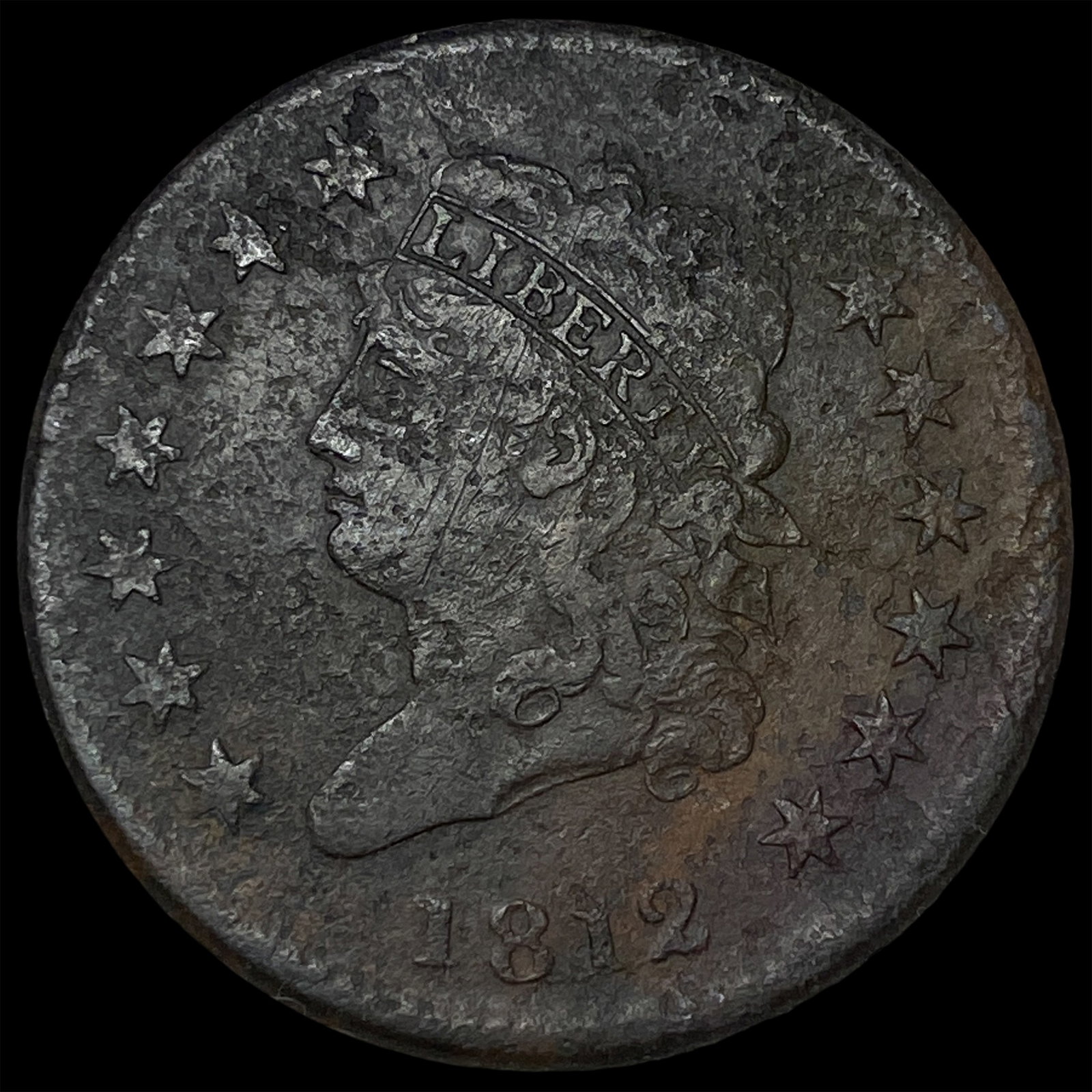 1812 Classic Head Large Cent LIGHTLY CIRCULATED (1 of 2)