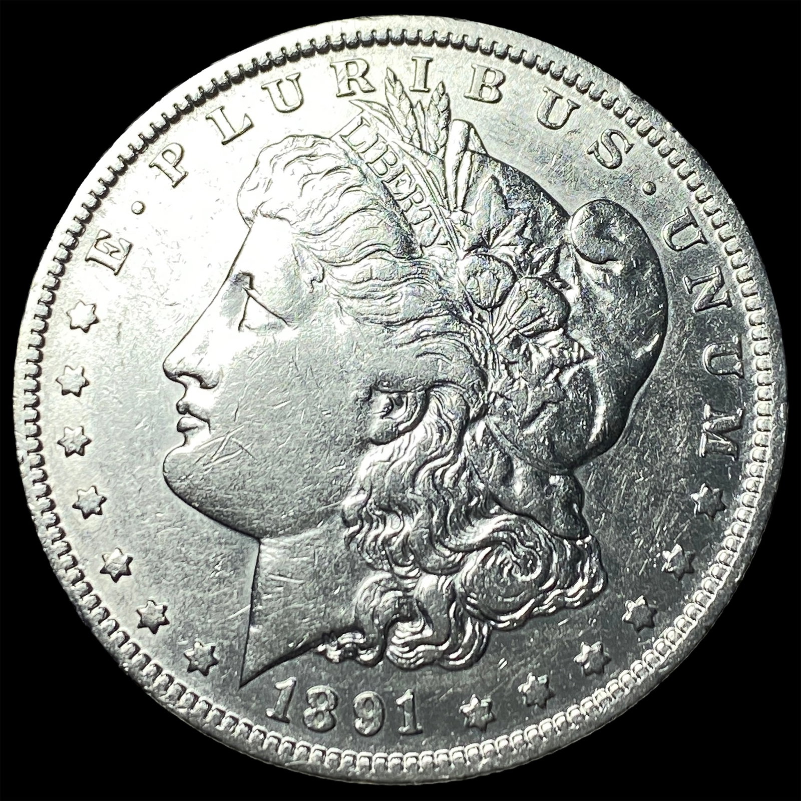 1891-O Silver Morgan Dollar CHOICE AU: 1891-O Silver Morgan Dollar CHOICE AU