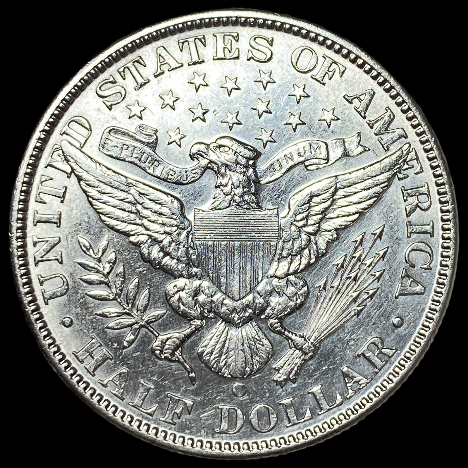 1908-O Silver Barber Half Dollar UNCIRCULATED - 2