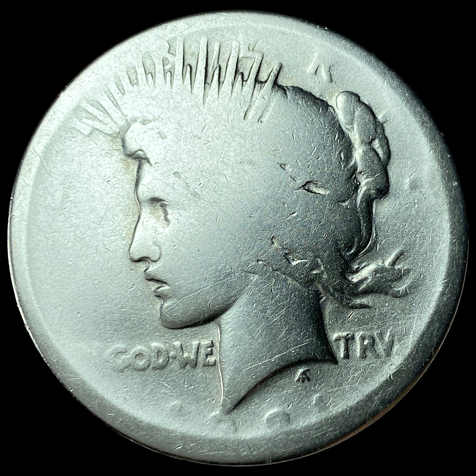 1921 Silver Peace Dollar NICELY CIRCULATED: 1921 Silver Peace Dollar NICELY CIRCULATED