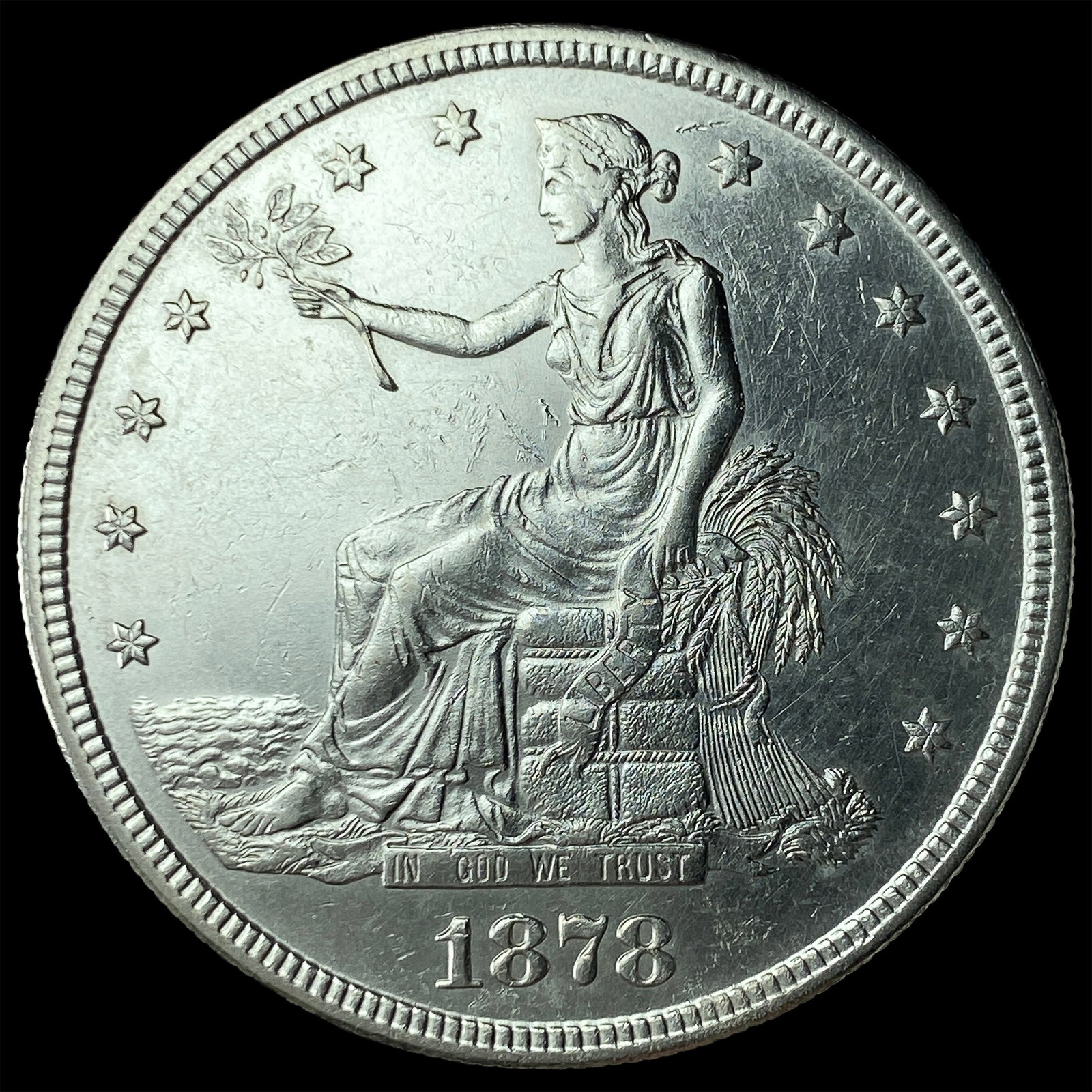 1878-S Silver Trade Dollar UNCIRCULATED: 1878-S Silver Trade Dollar UNCIRCULATED