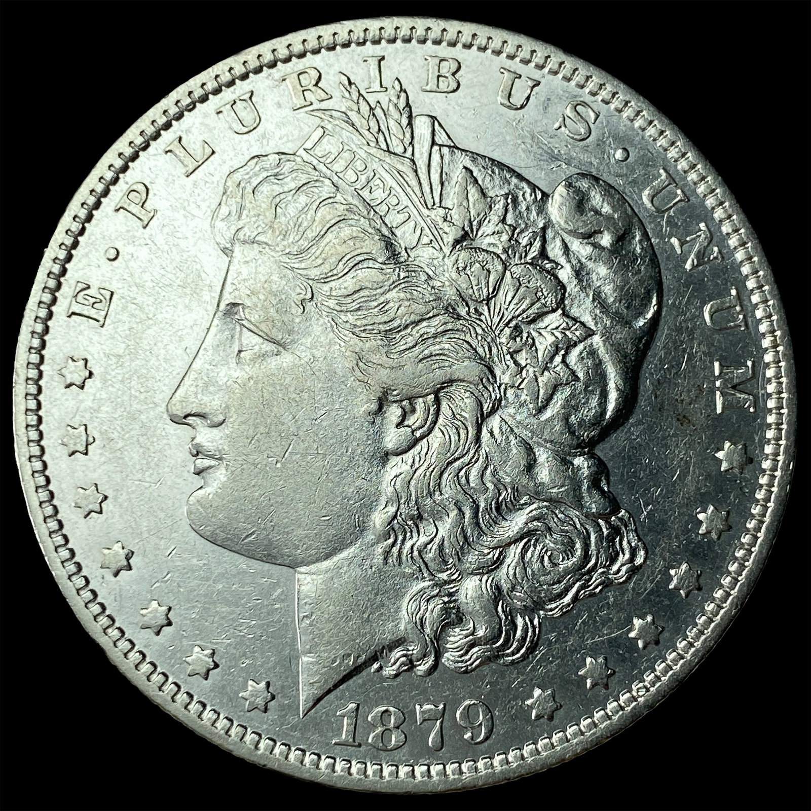 1879-O Silver Morgan Dollar CHOICE AU: 1879-O Silver Morgan Dollar CHOICE AU