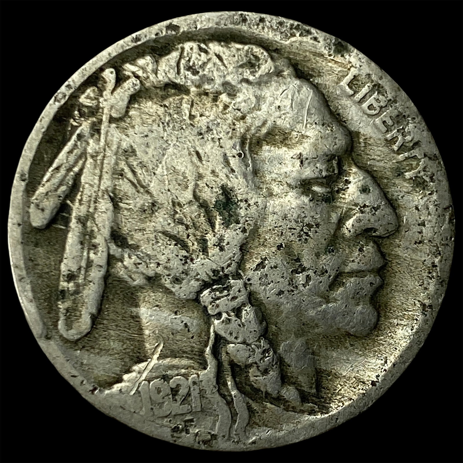 1921-S Buffalo Nickel HIGH GRADE (1 of 2)