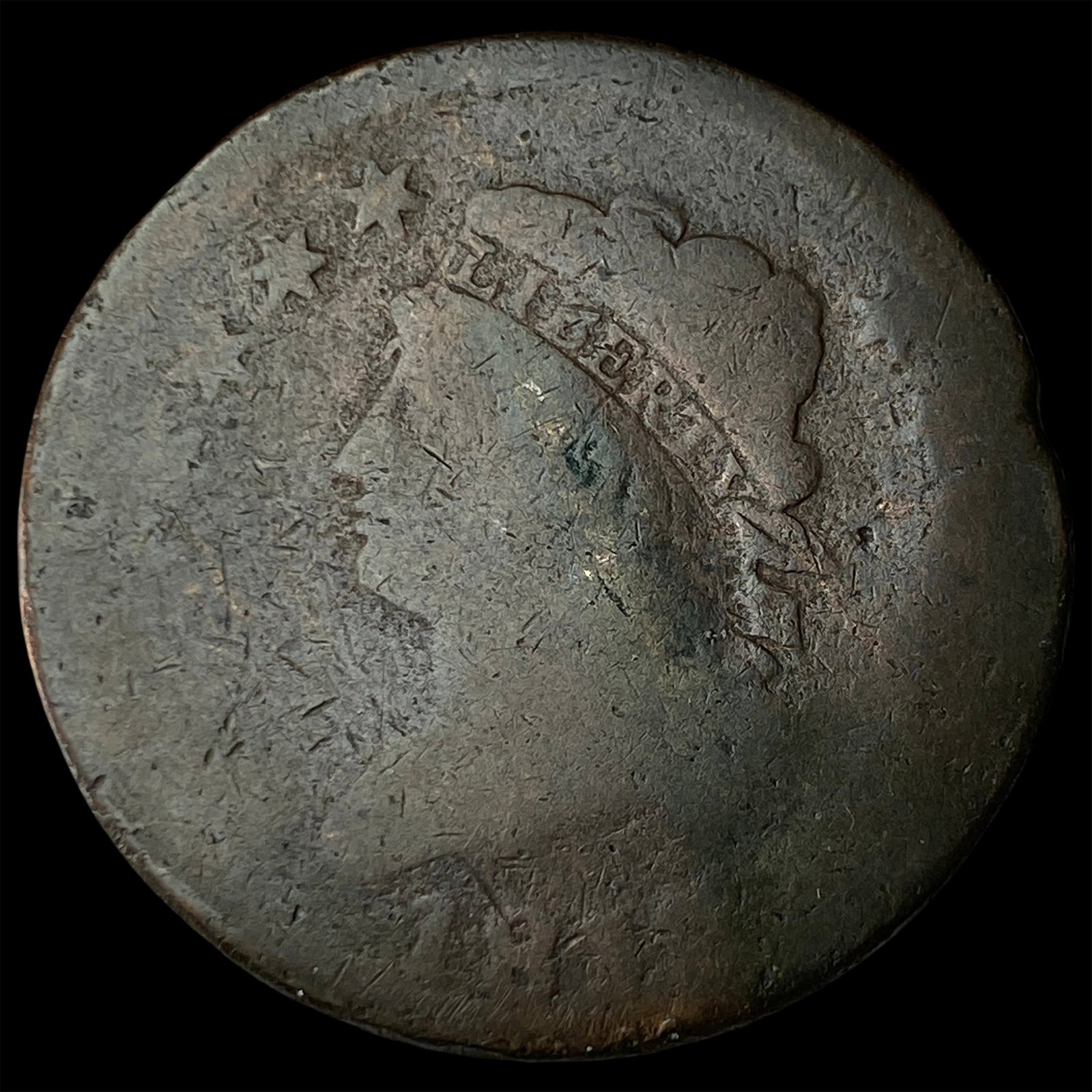 1818 Classic Head Large Cent NICELY CIRCULATED