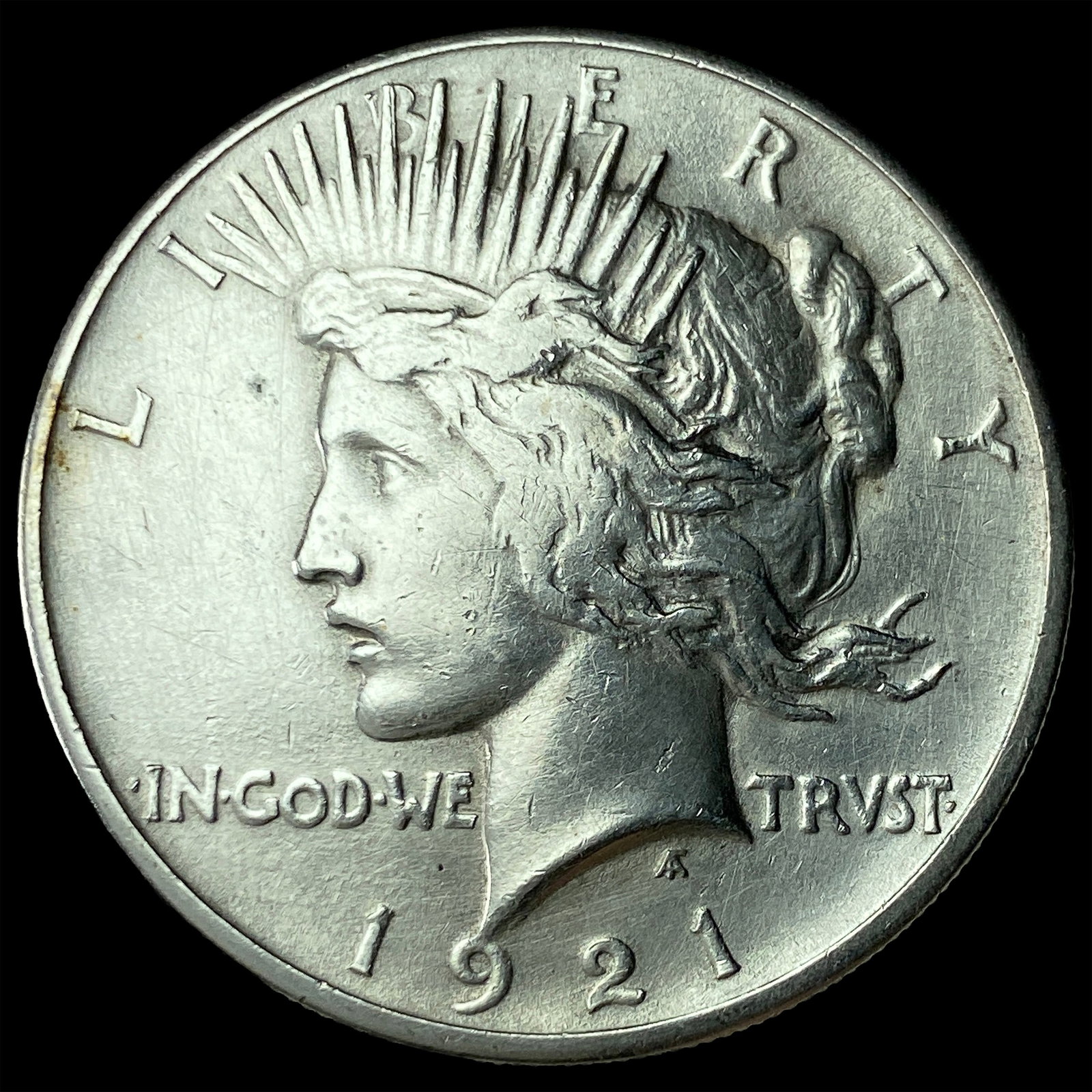 1921 Silver Peace Dollar UNCIRCULATED (1 of 2)