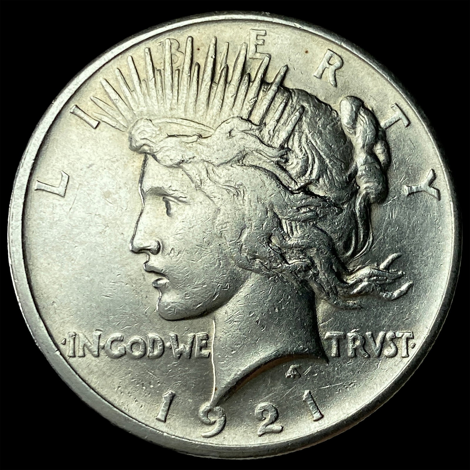 1921 Silver Peace Dollar UNCIRCULATED