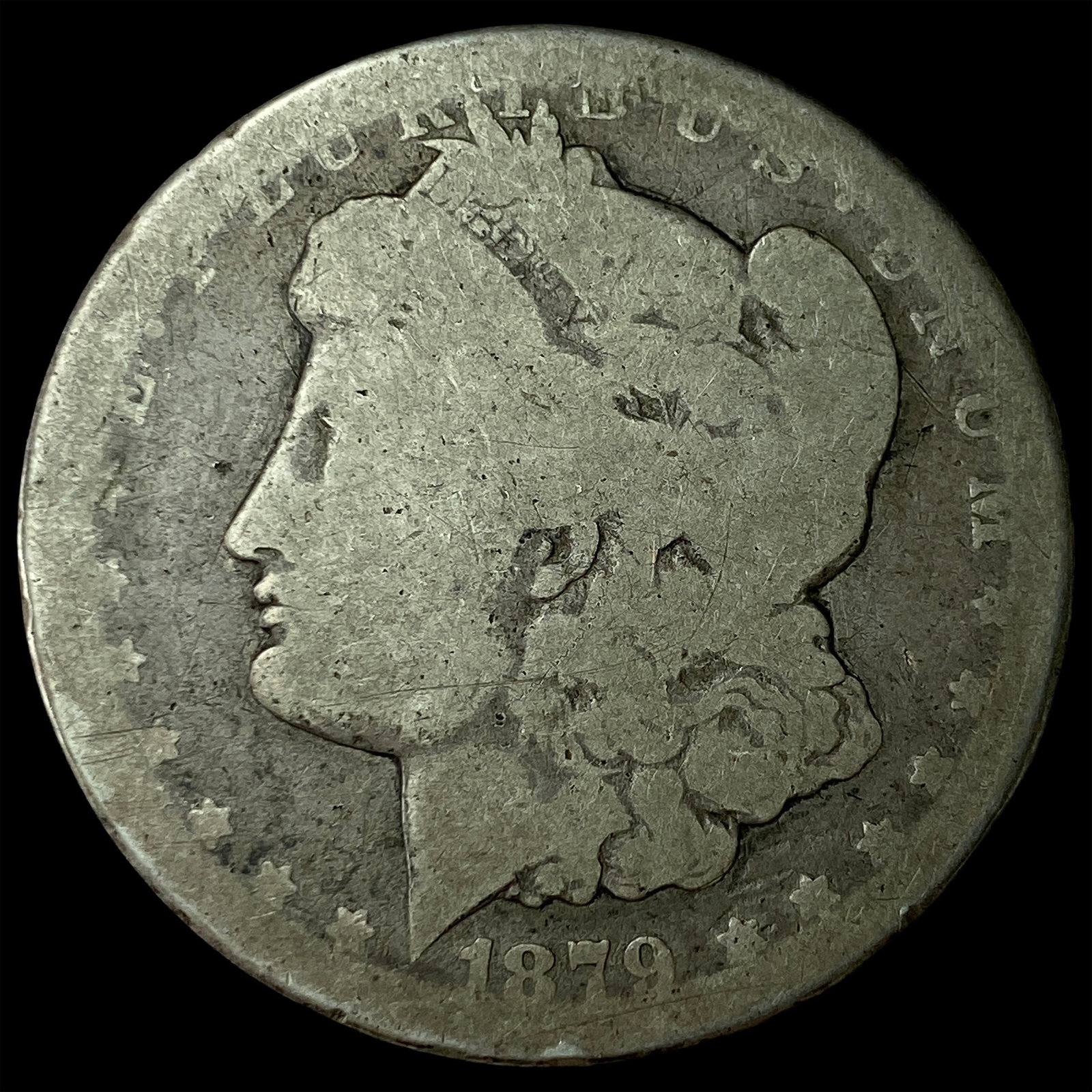 1879-CC Morgan Silver Dollar NICELY CIRCULATED: 1879-CC Morgan Silver Dollar NICELY CIRCULATED