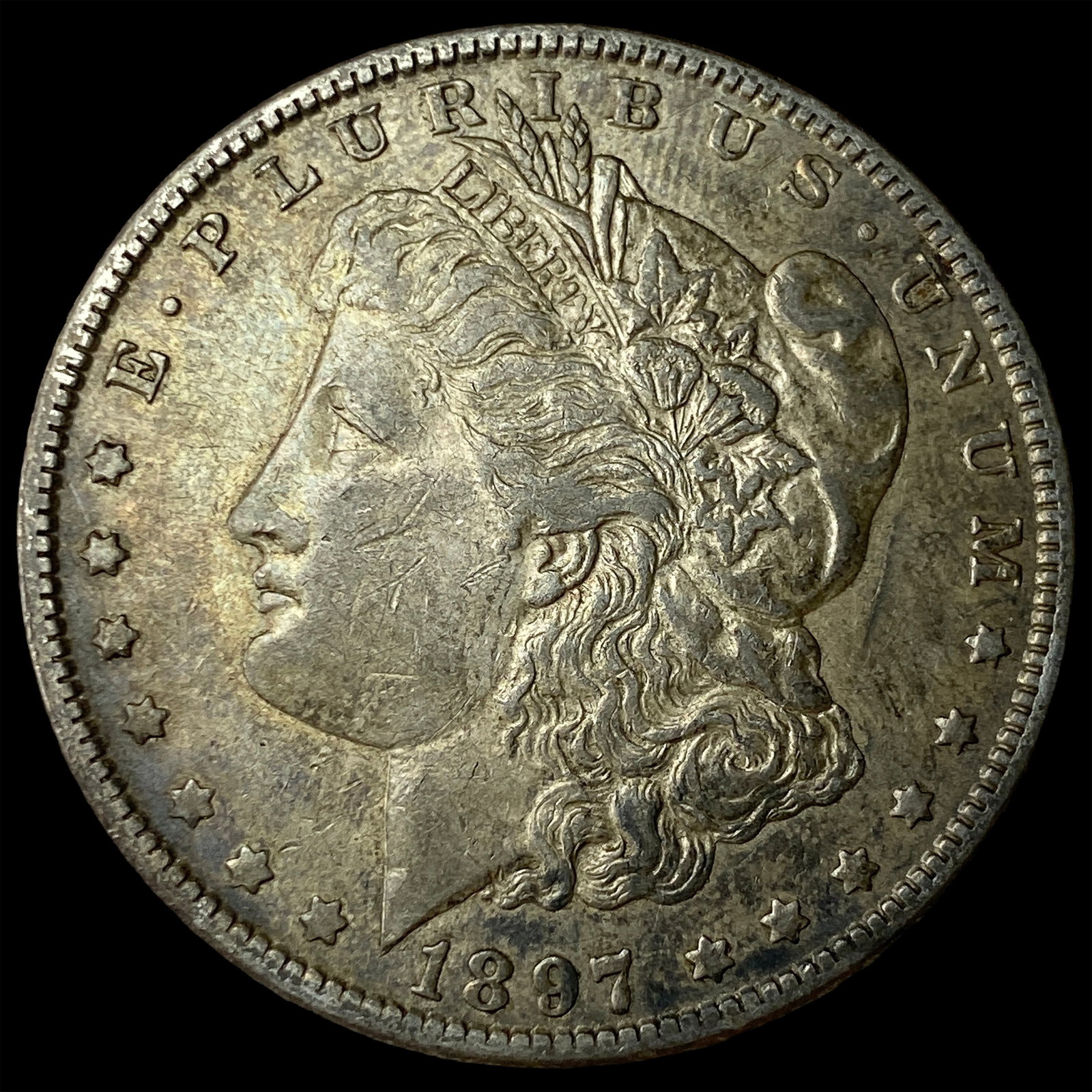 1897-O Silver Morgan Dollar CLOSELY UNCIRCULATED: 1897-O Silver Morgan Dollar CLOSELY UNCIRCULATED