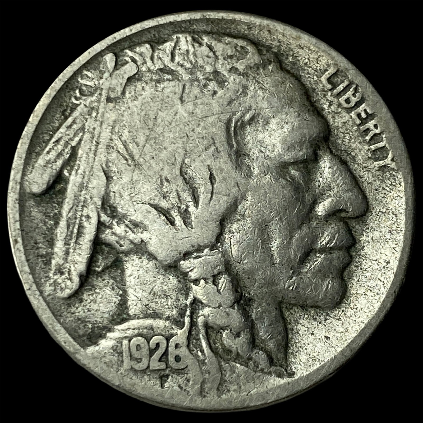 1926-S Buffalo Nickel NICELY CIRCULATED: 1926-S Buffalo Nickel NICELY CIRCULATED