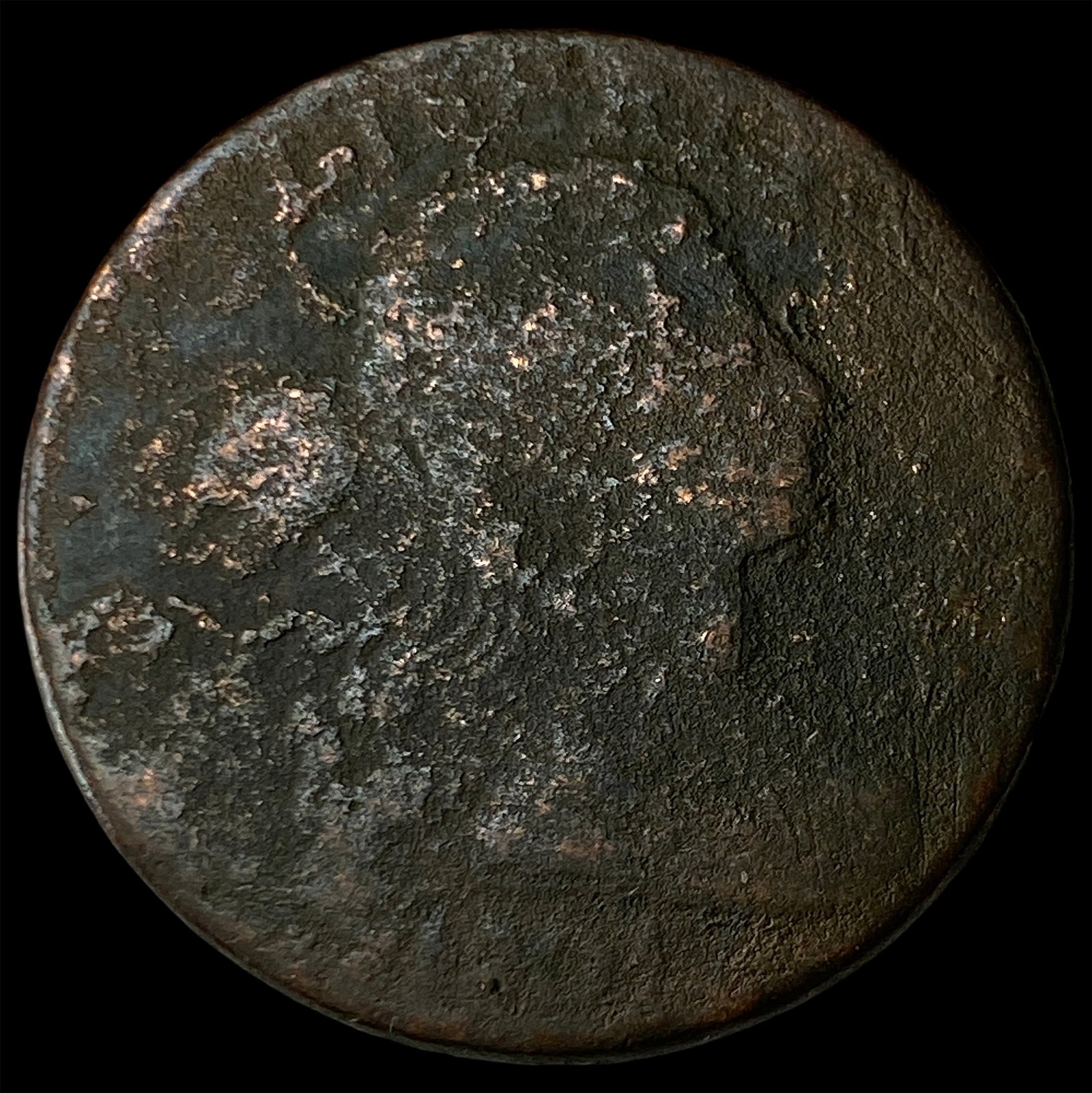 1801 Draped Bust Large Cent NICELY CIRCULATED