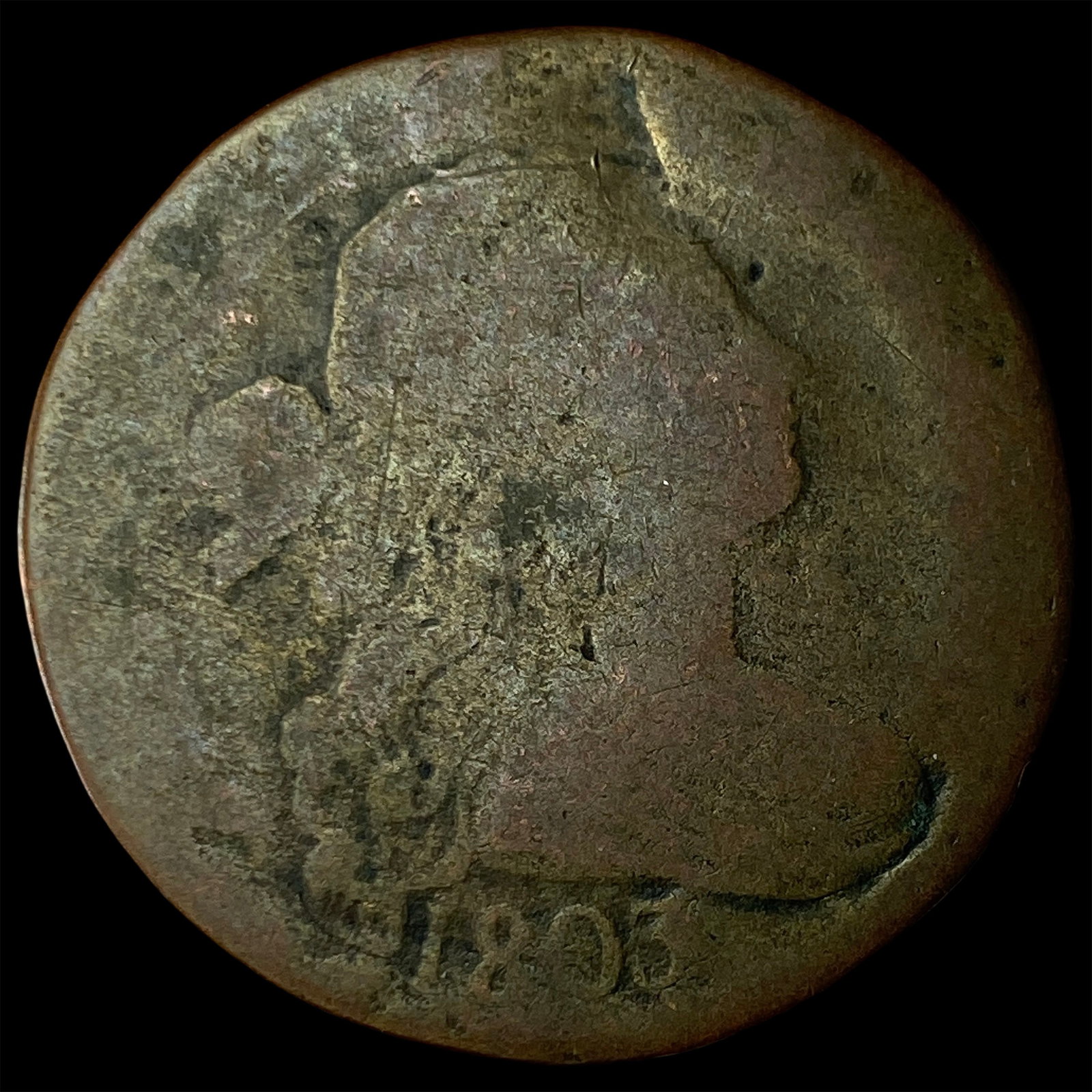 1803 Draped Bust Large Cent NICELY CIRCULATED: 1803 Draped Bust Large Cent NICELY CIRCULATED