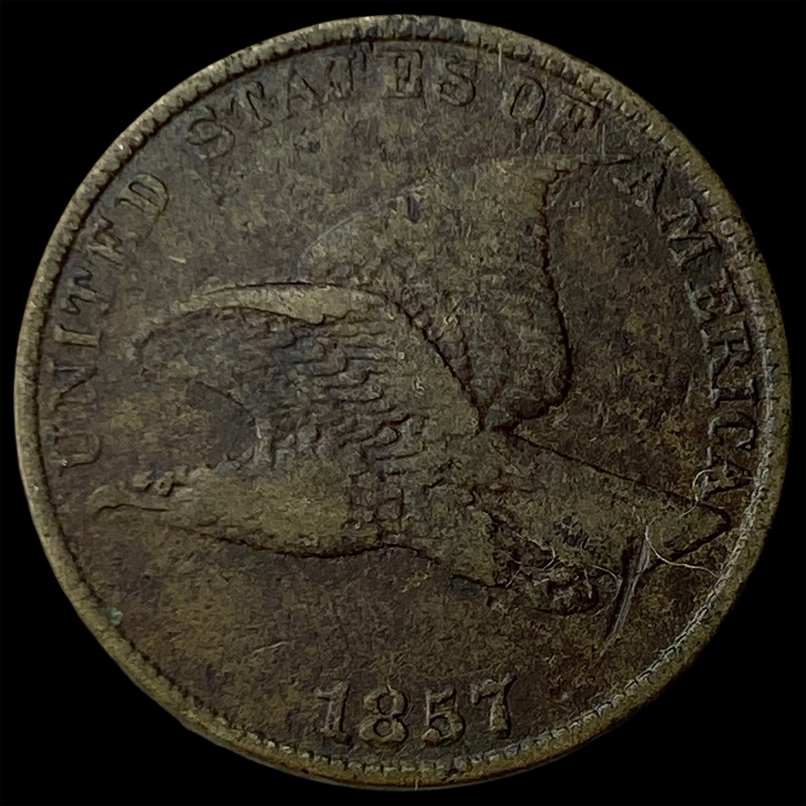 1857 Flying Eagle Cent LIGHTLY CIRCULATED: 1857 Flying Eagle Cent LIGHTLY CIRCULATED