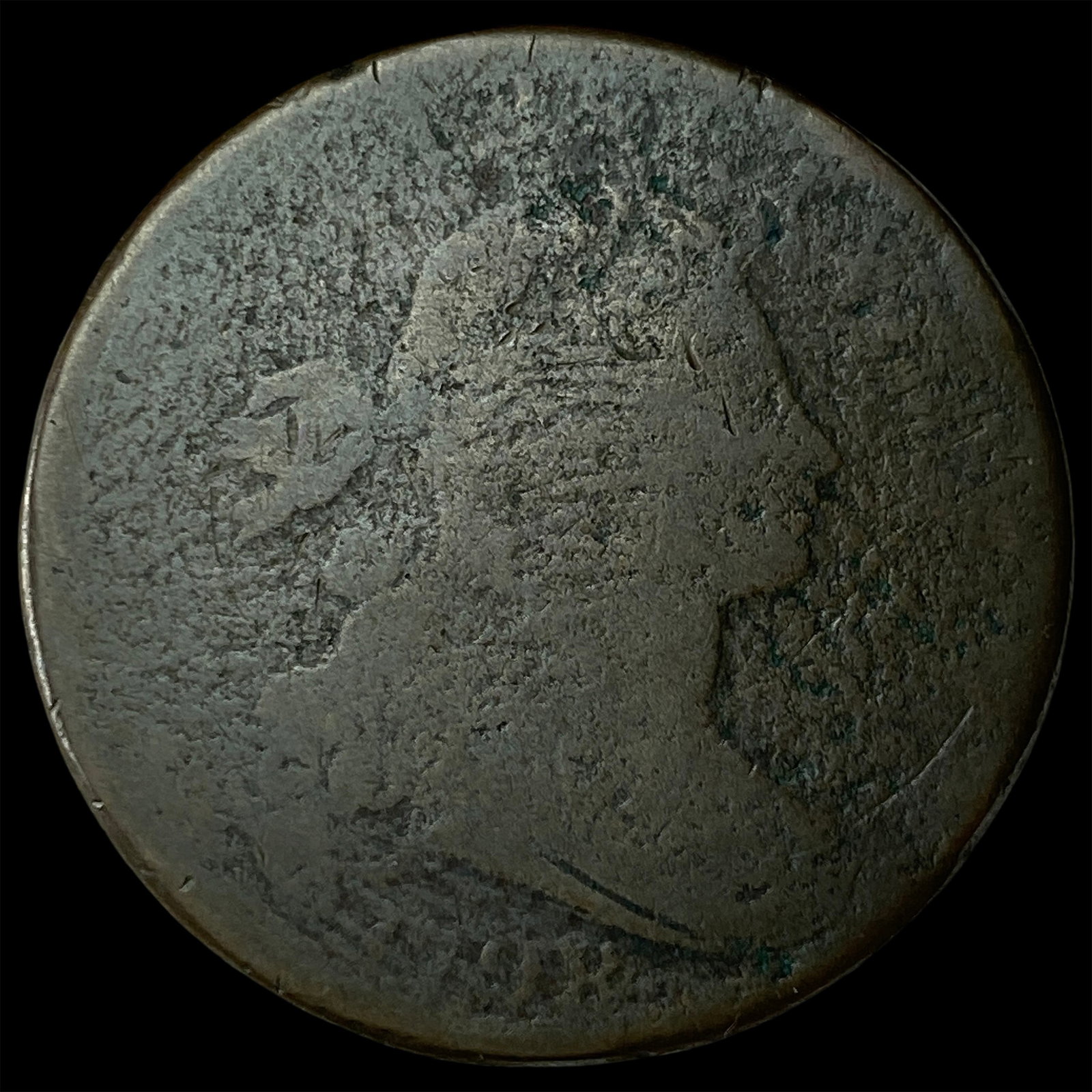 1798 Draped Bust Large Cent NICELY CIRCULATED (1 of 2)