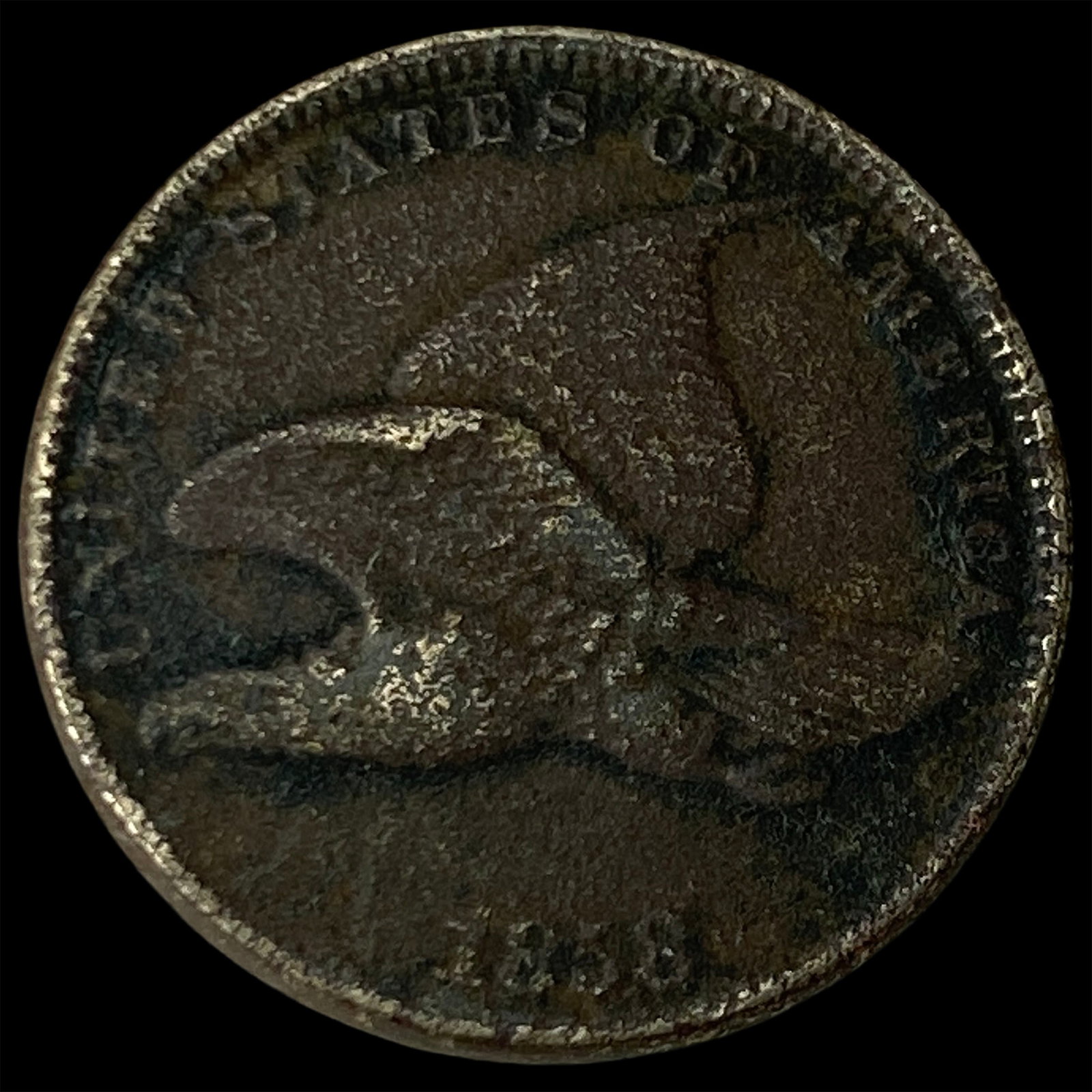 1858 Flying Eagle Cent NICELY CIRCULATED: 1858 Flying Eagle Cent NICELY CIRCULATED