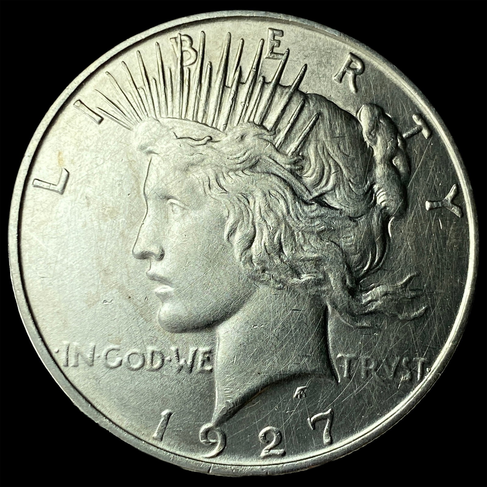 1927-D Silver Peace Dollar HIGH GRADE: 1927-D Silver Peace Dollar HIGH GRADE