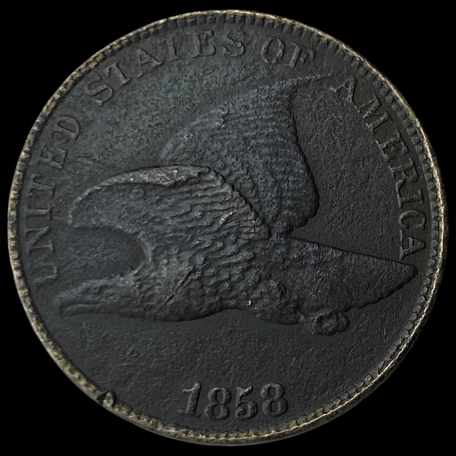 1858 Flying Eagle Cent LIGHTLY CIRCULATED: 1858 Flying Eagle Cent LIGHTLY CIRCULATED