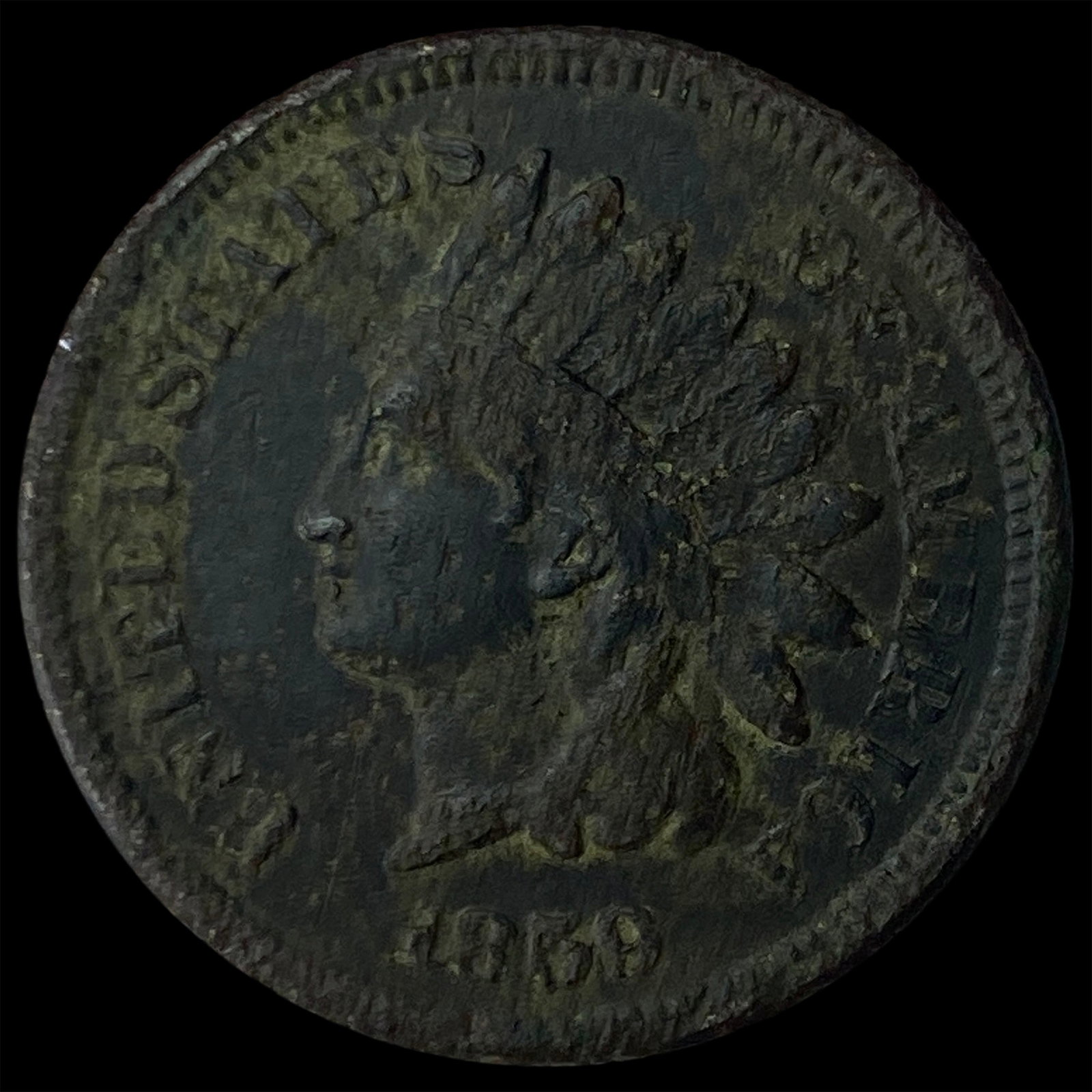 1859 Indian Head Cent HIGH GRADE: 1859 Indian Head Cent HIGH GRADE
