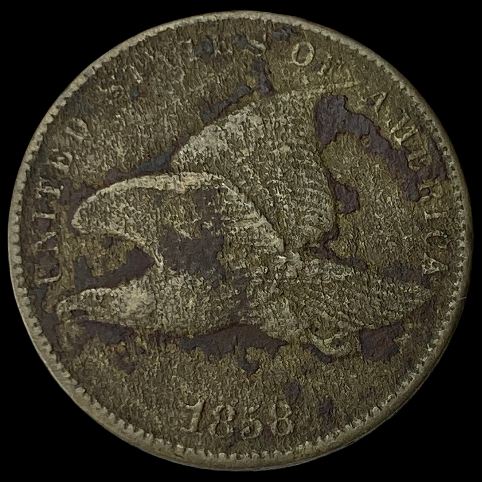 1858 Flying Eagle Cent HIGH GRADE: 1858 Flying Eagle Cent HIGH GRADE