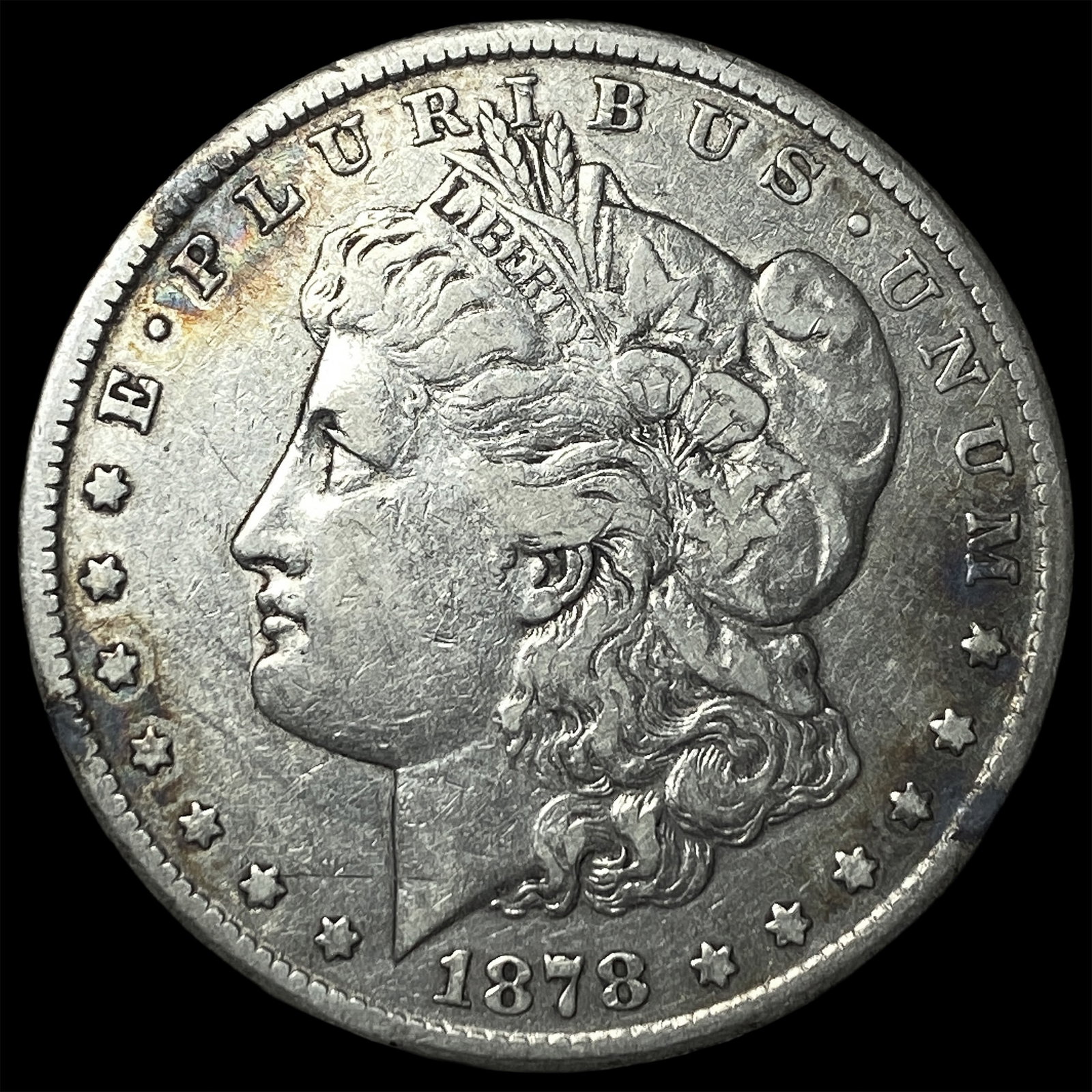 1878-CC Silver Morgan Dollar NEARLY UNCIRCULATED: 1878-CC Silver Morgan Dollar NEARLY UNCIRCULATED