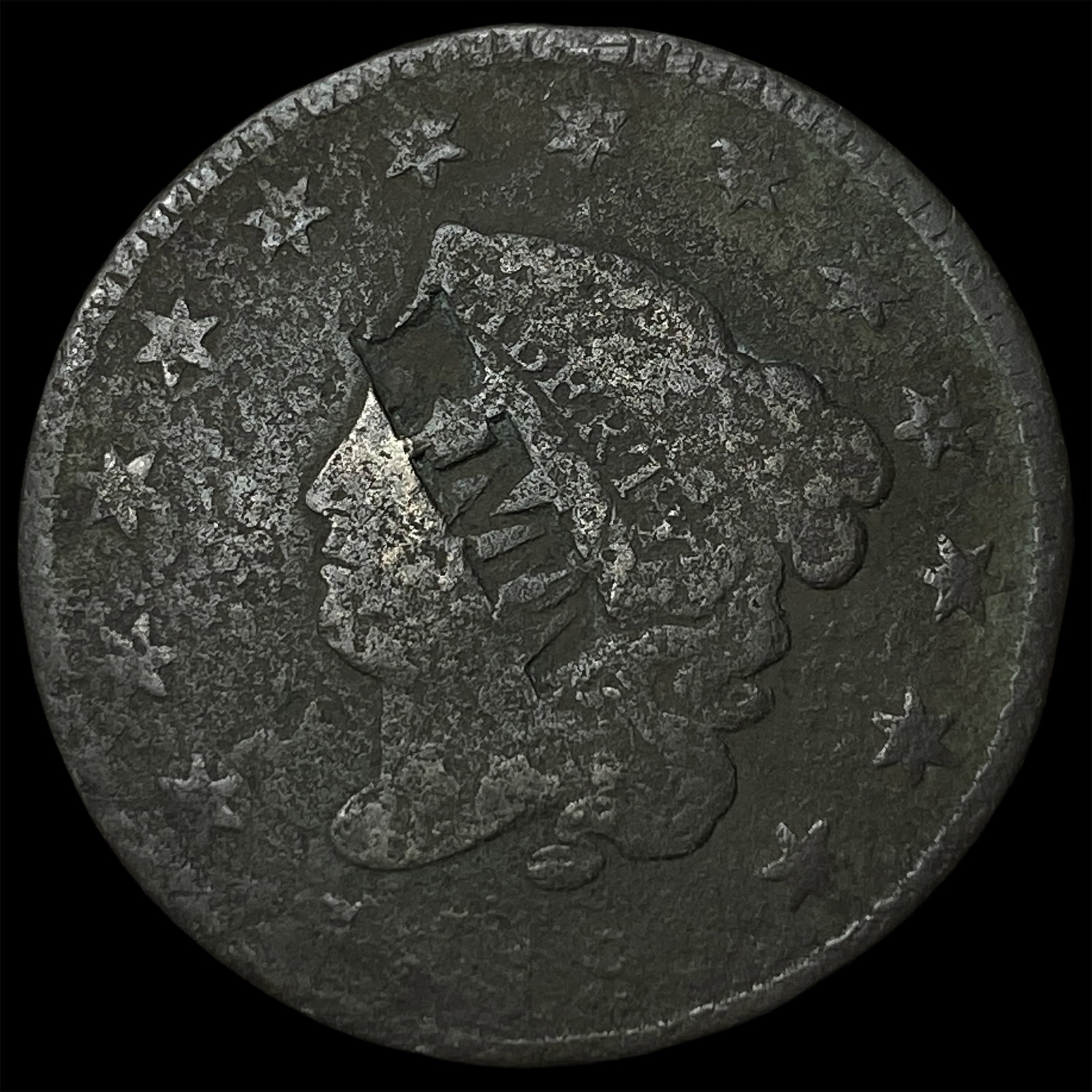 1818 Coronet Head Large Cent HIGH GRADE: 1818 Coronet Head Large Cent HIGH GRADE