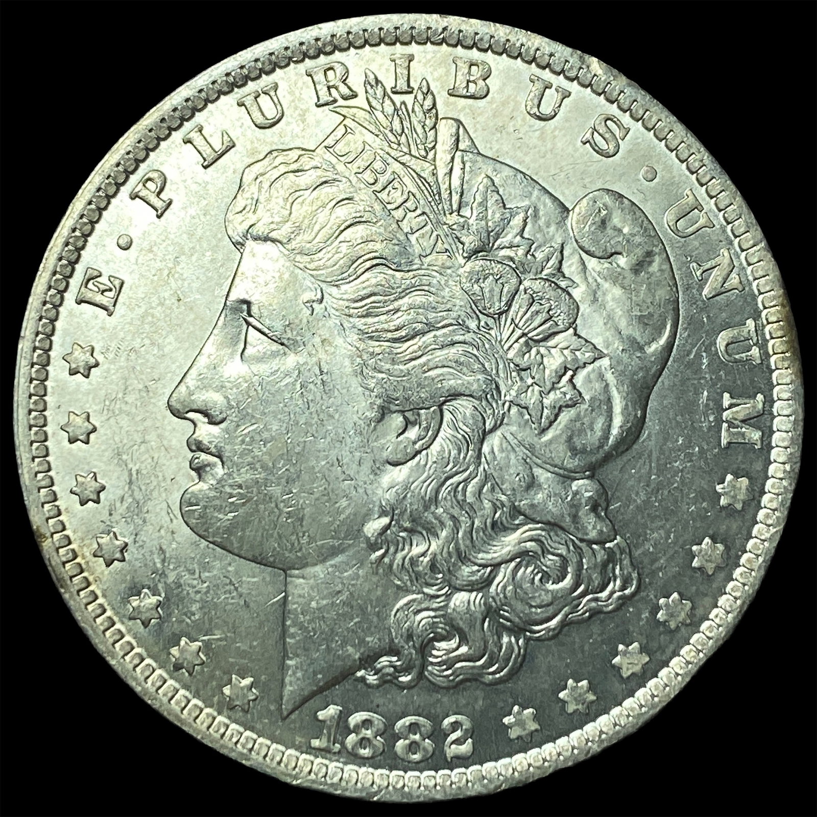 1882-O Silver Morgan Dollar UNCIRCULATED (1 of 2)