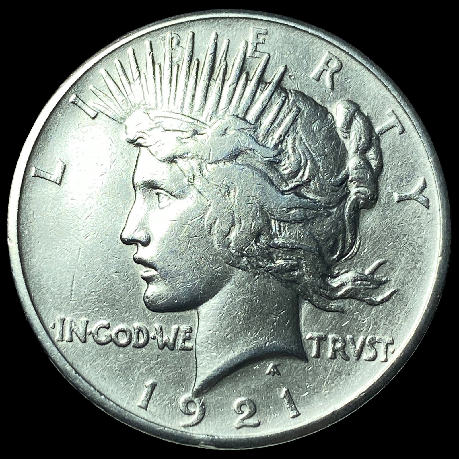 1921 Silver Peace Dollar UNCIRCULATED: 1921 Silver Peace Dollar UNCIRCULATED
