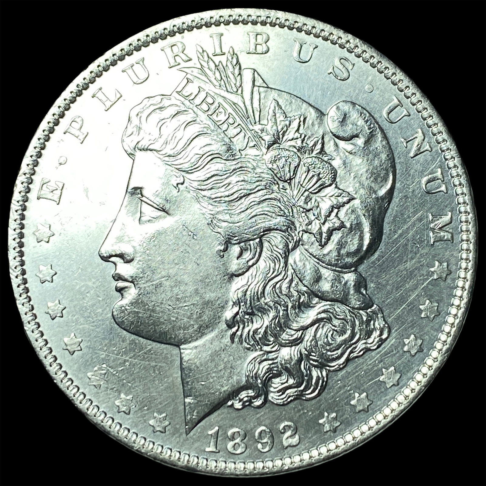 1892 Morgan Silver Dollar CHOICE BU: 1892 Morgan Silver Dollar CHOICE BU