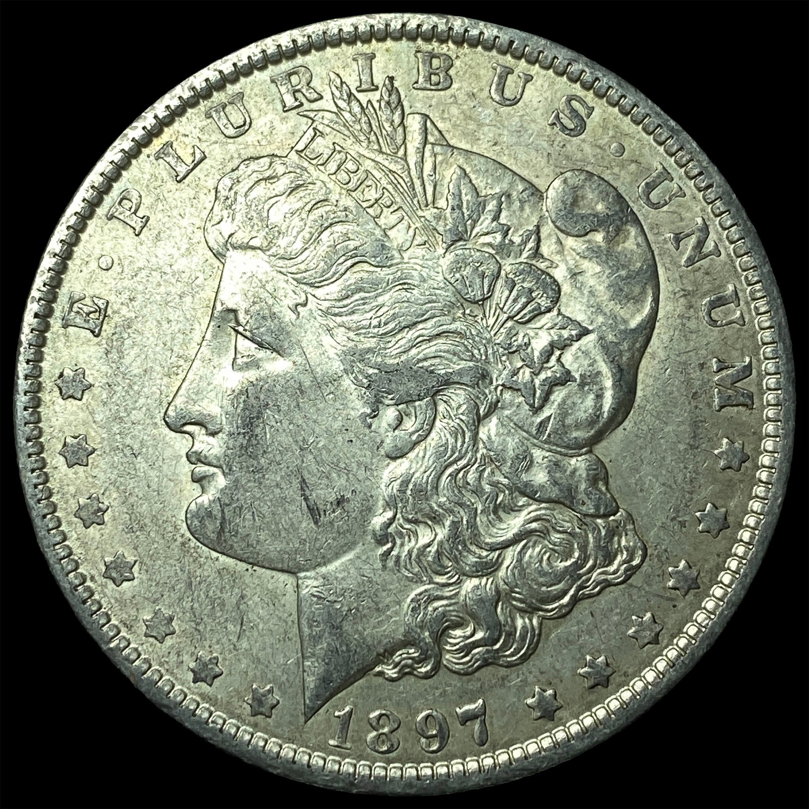 1897-O Silver Morgan Dollar CLOSELY UNCIRCULATED