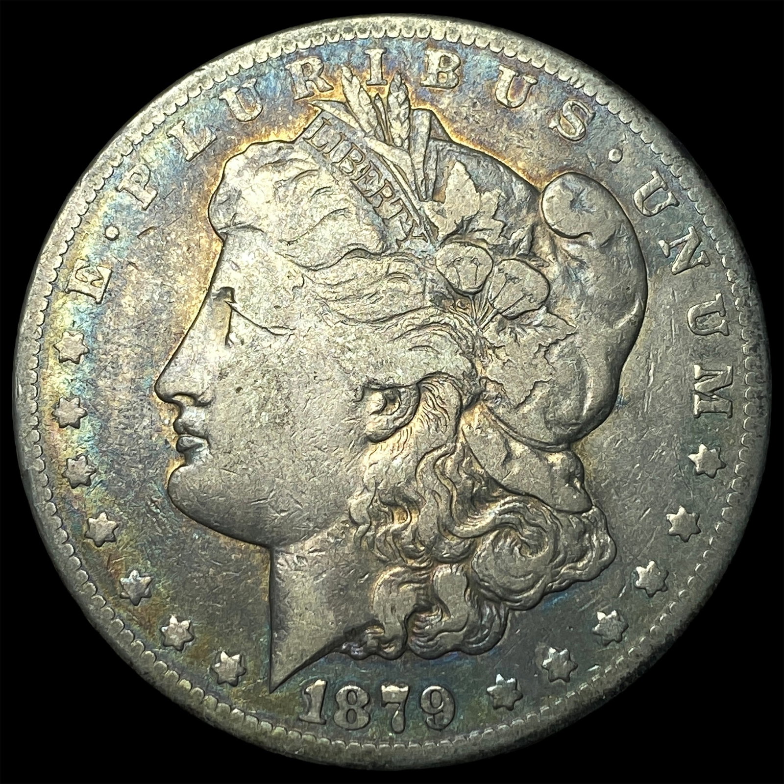 1879-CC Silver Morgan Dollar CLOSELY UNCIRCULATED: 1879-CC Silver Morgan Dollar CLOSELY UNCIRCULATED