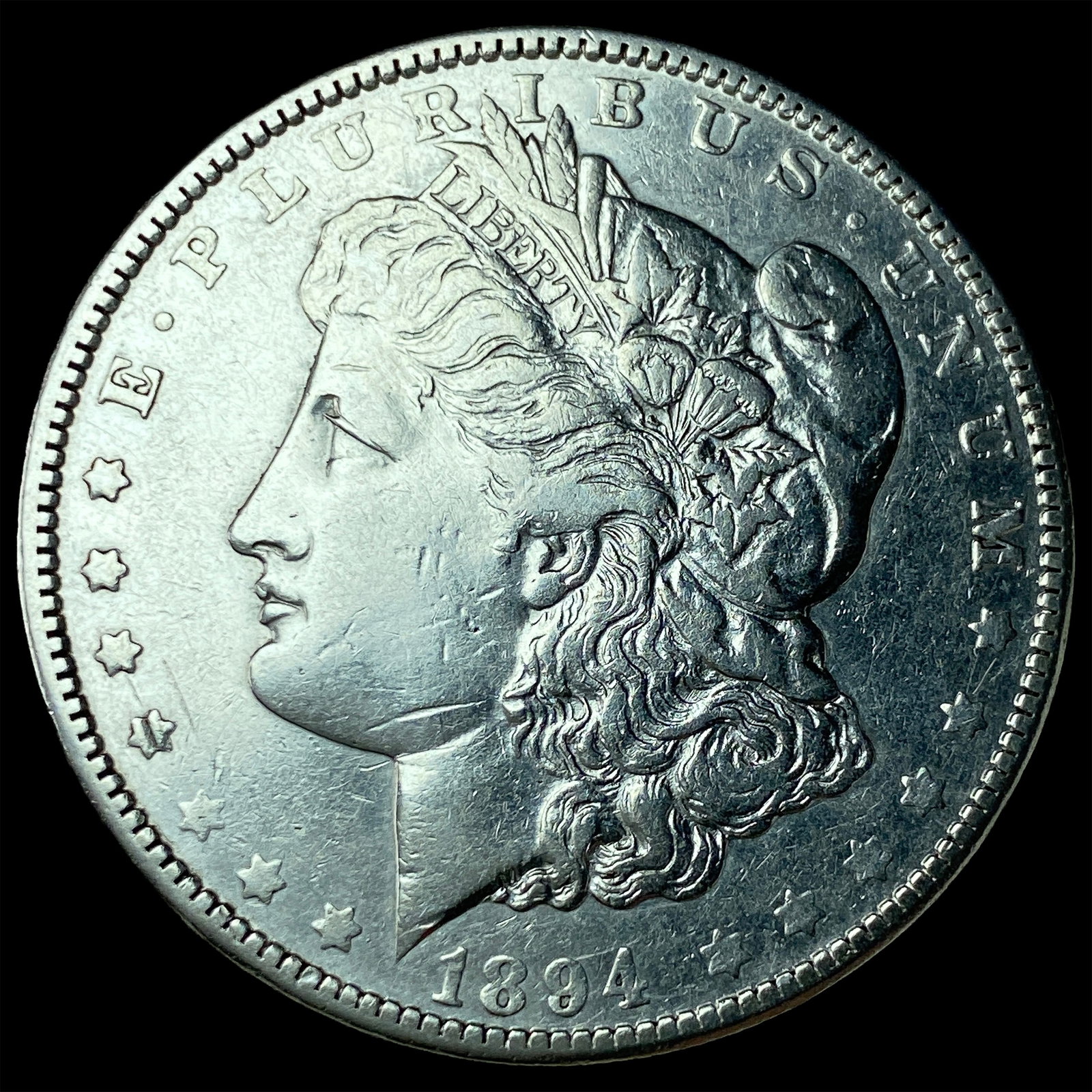 1894-O Silver Morgan Dollar CLOSELY UNCIRCULATED: 1894-O Silver Morgan Dollar CLOSELY UNCIRCULATED