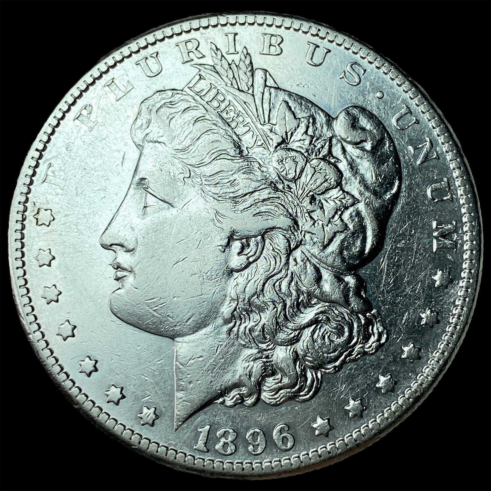 1896-S Silver Morgan Dollar CLOSELY UNCIRCULATED (1 of 2)