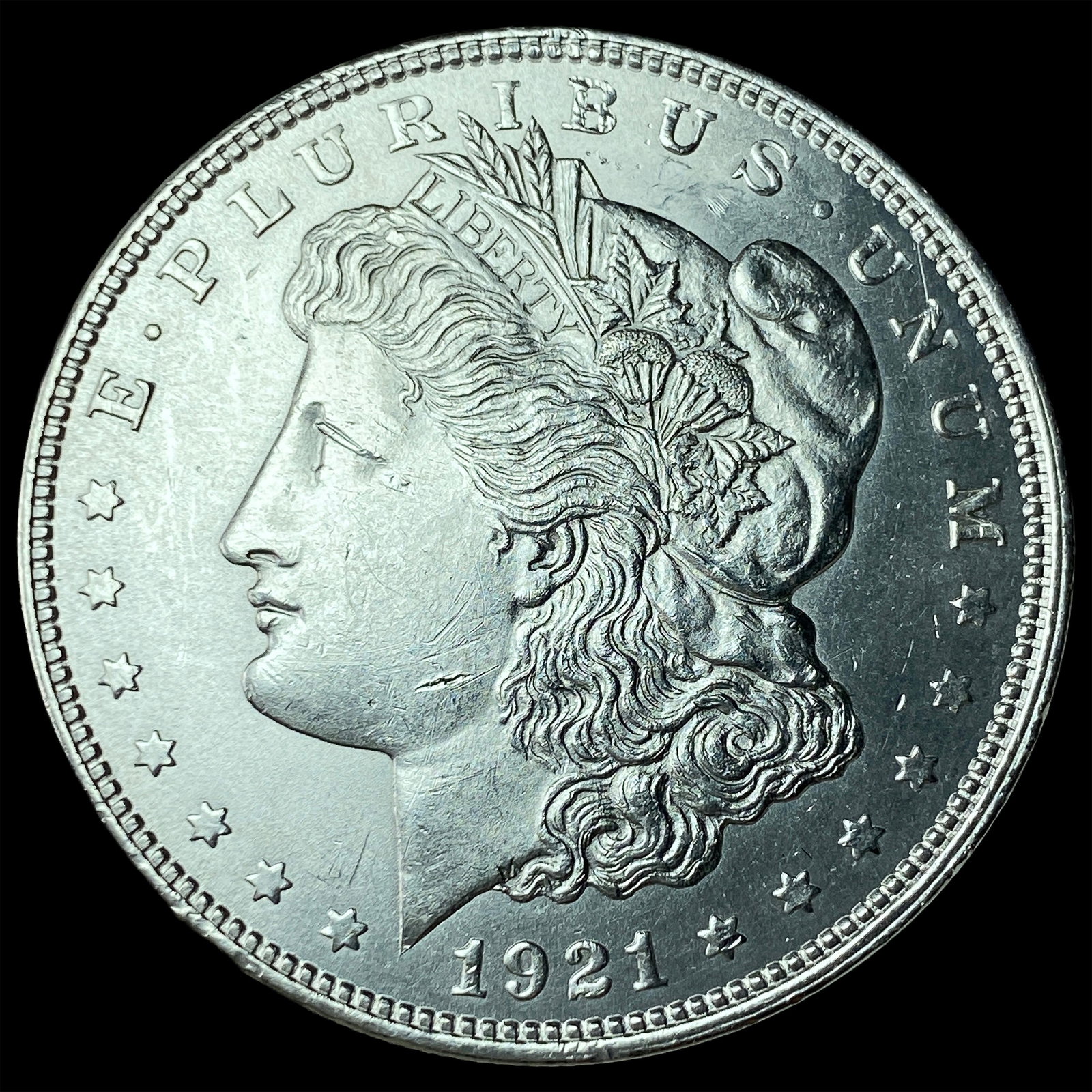 1921 Silver Morgan Dollar CHOICE BU