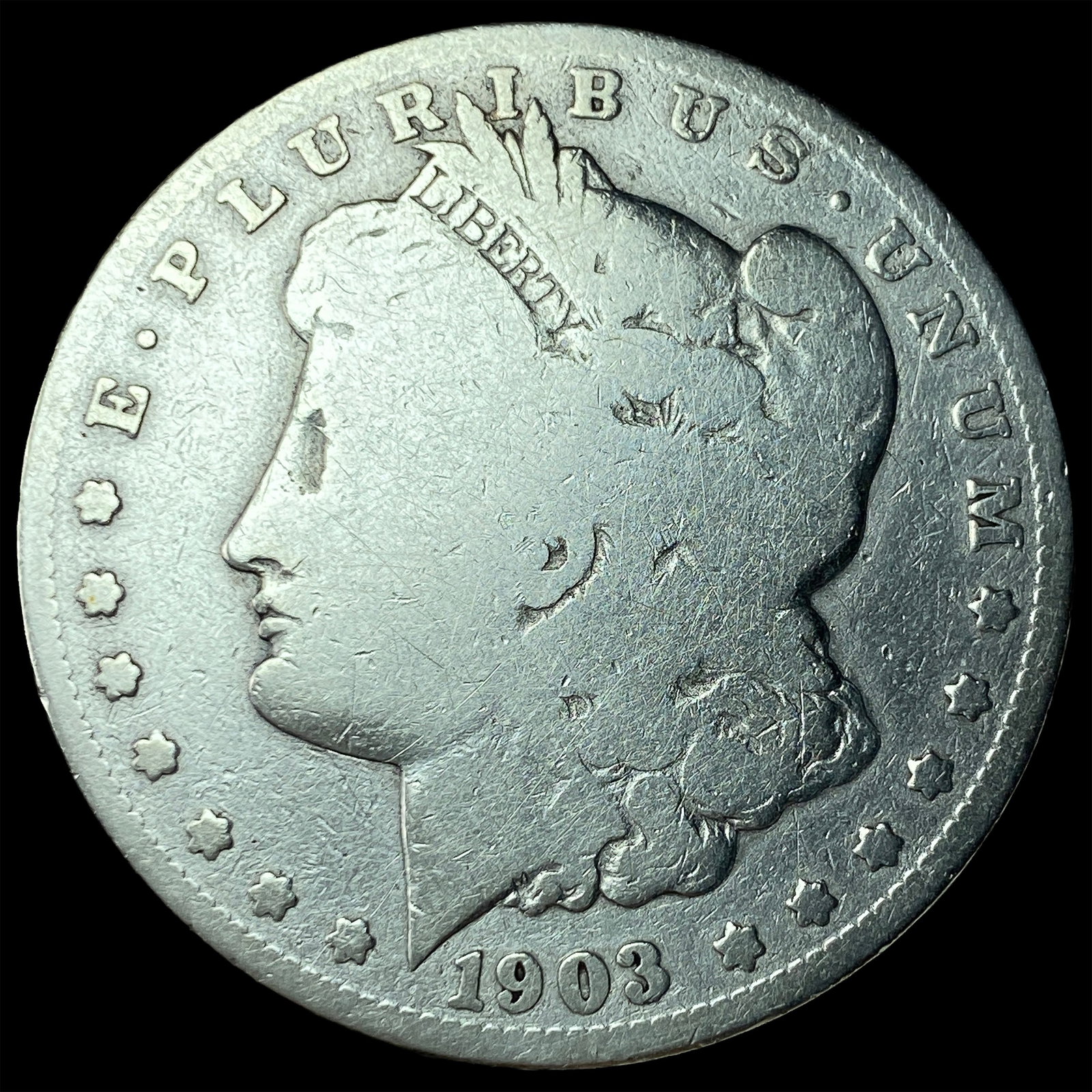 1903-S Morgan Silver Dollar NICELY CIRCULATED
