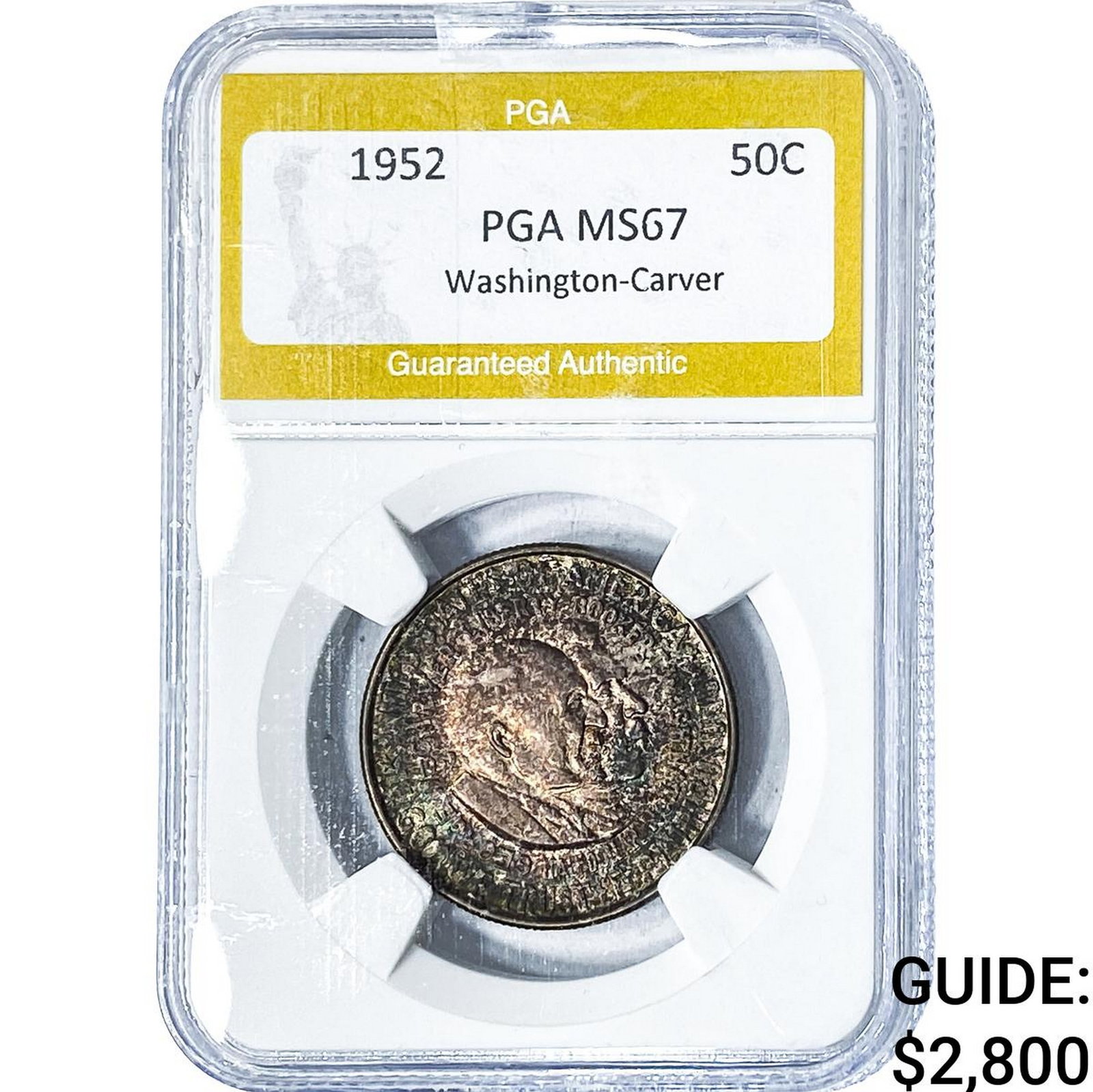 1952 Washington Carver Half Dollar PGA MS67 (1 of 2)