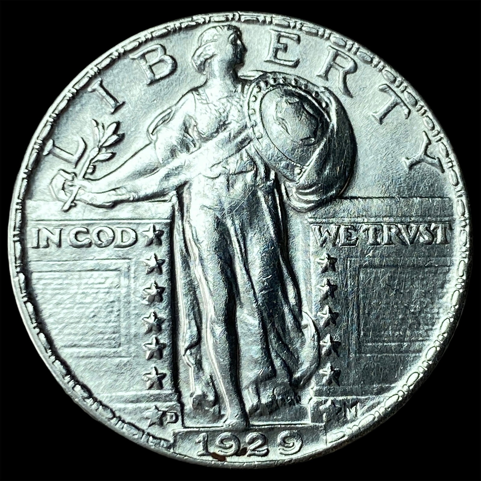 1929-D Silver Standing Liberty Quarter UNCIRCULATED (1 of 2)