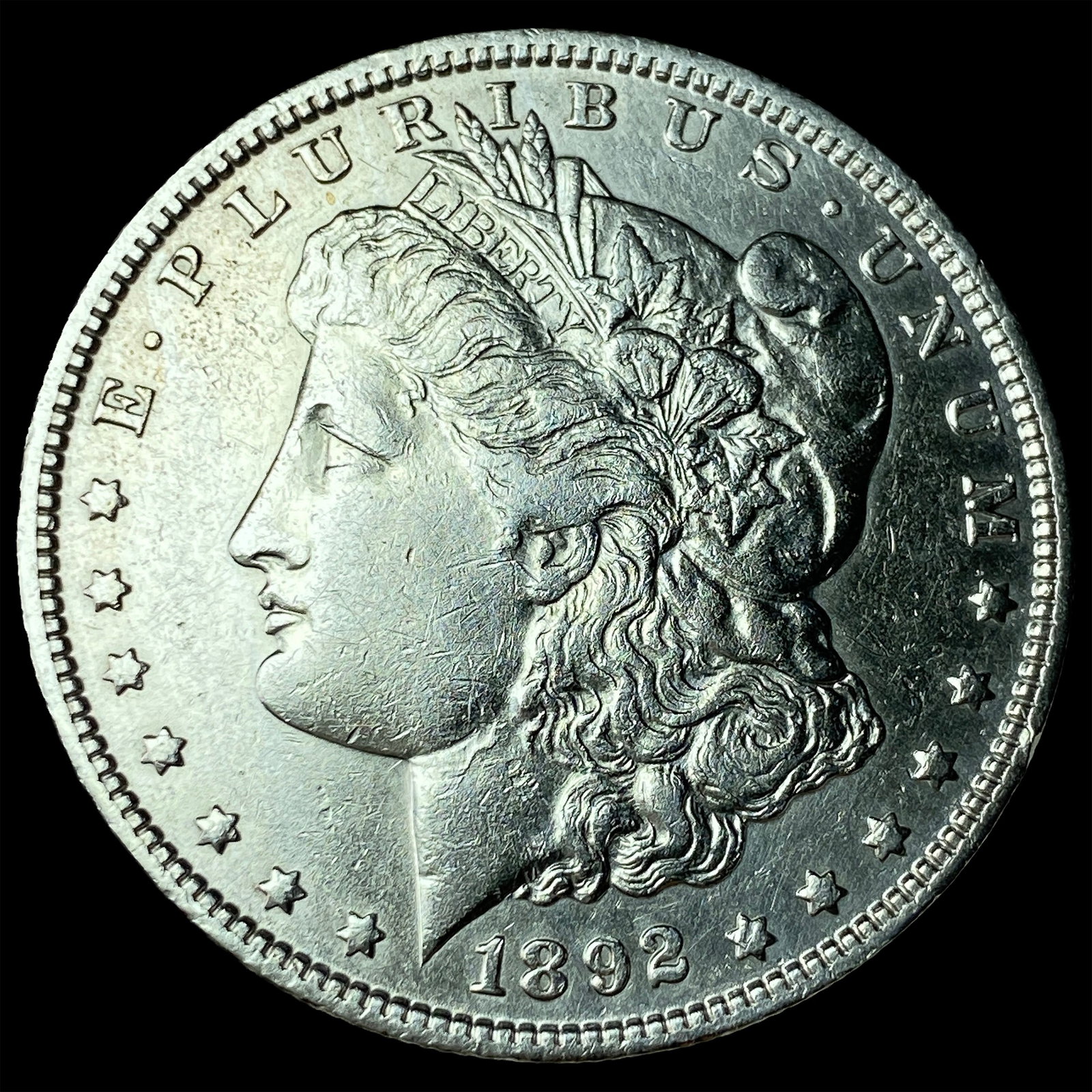 1892-O Silver Morgan Dollar CHOICE AU