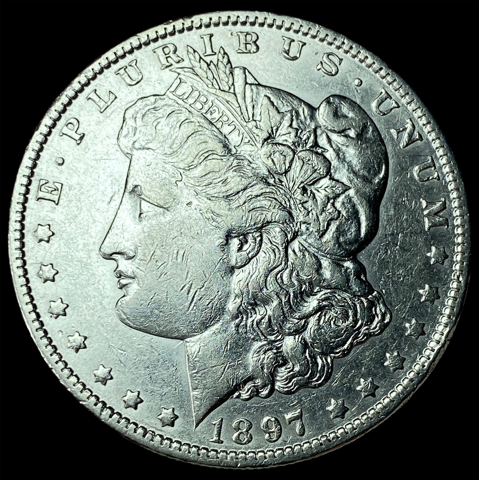 1897-O Silver Morgan Dollar CLOSELY UNCIRCULATED