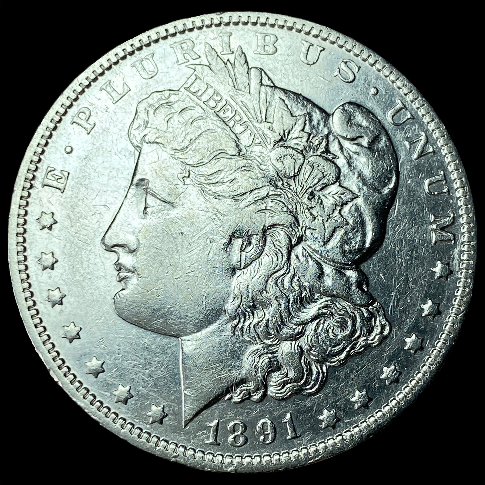 1891-O Silver Morgan Dollar CLOSELY UNCIRCULATED