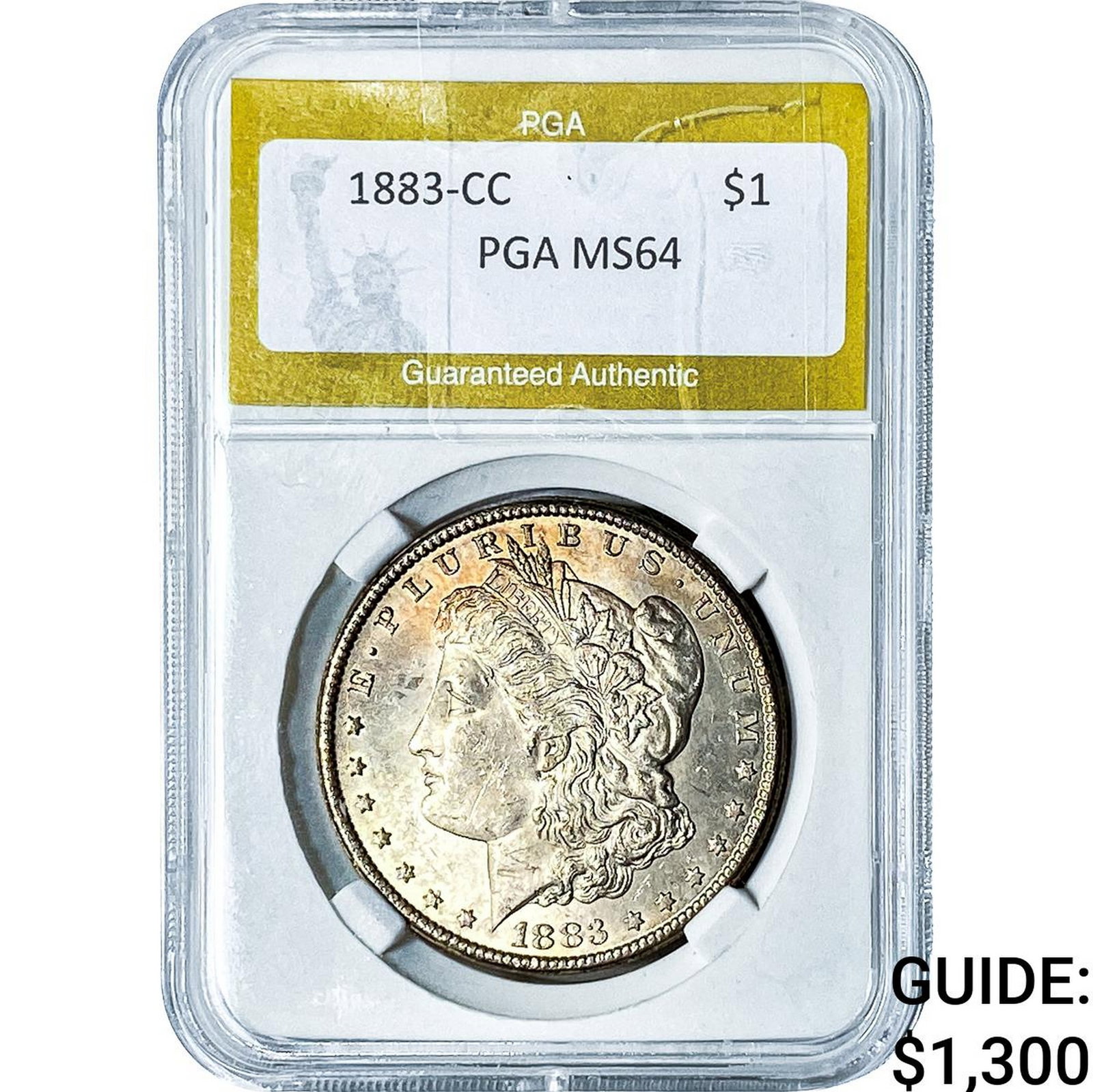 1883-CC Morgan Silver Dollar PGA MS64 (1 of 2)