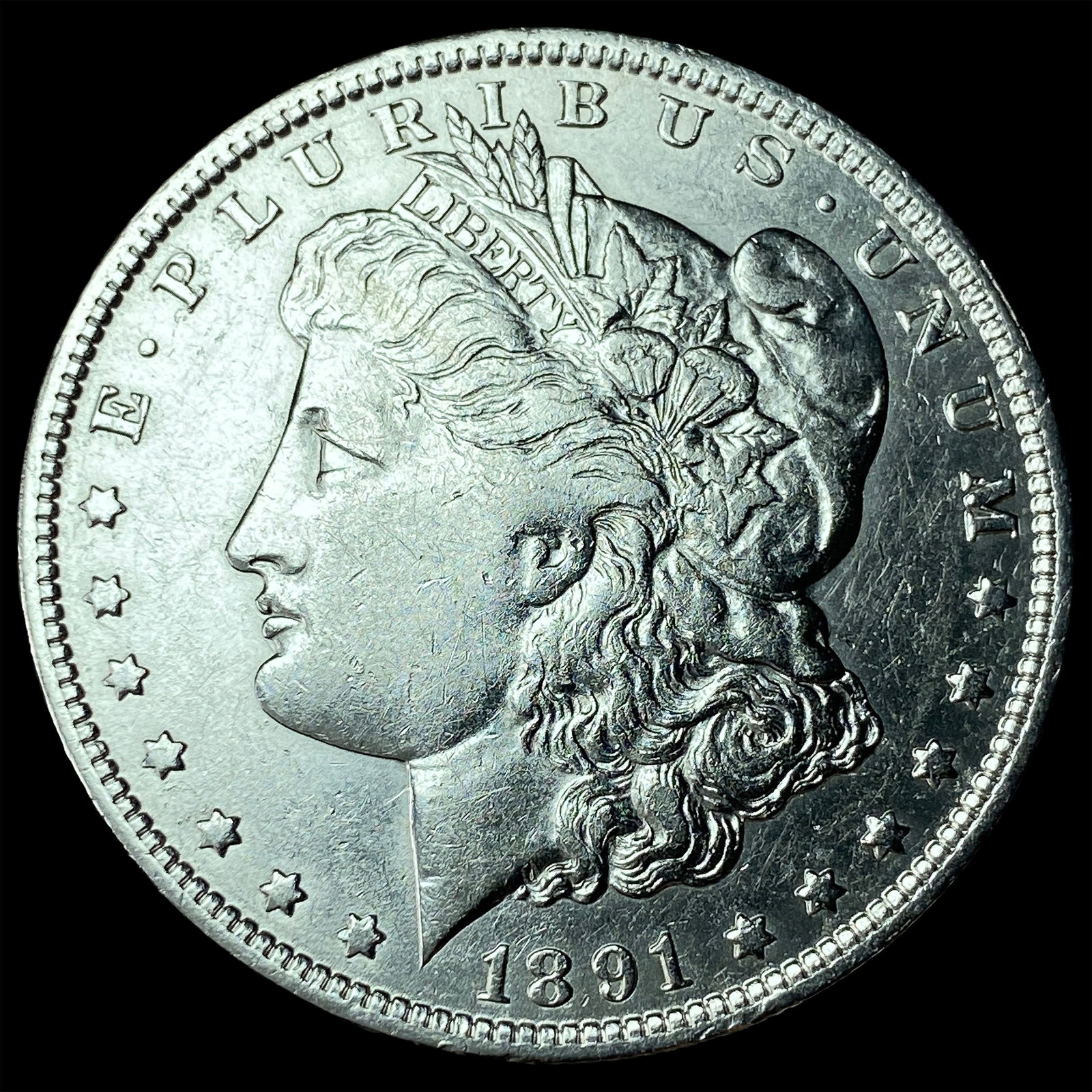 1891-O Silver Morgan Dollar CLOSELY UNCIRCULATED