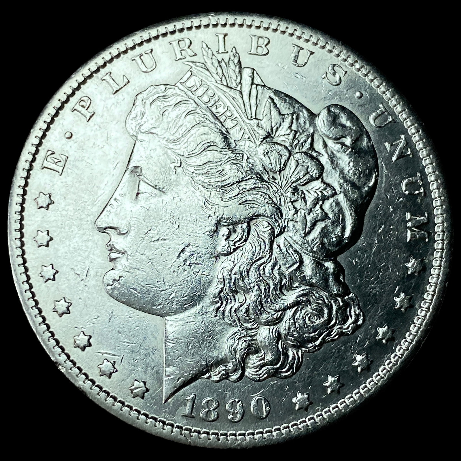 1890-S Morgan Silver Dollar UNCIRCULATED: 1890-S Morgan Silver Dollar UNCIRCULATED
