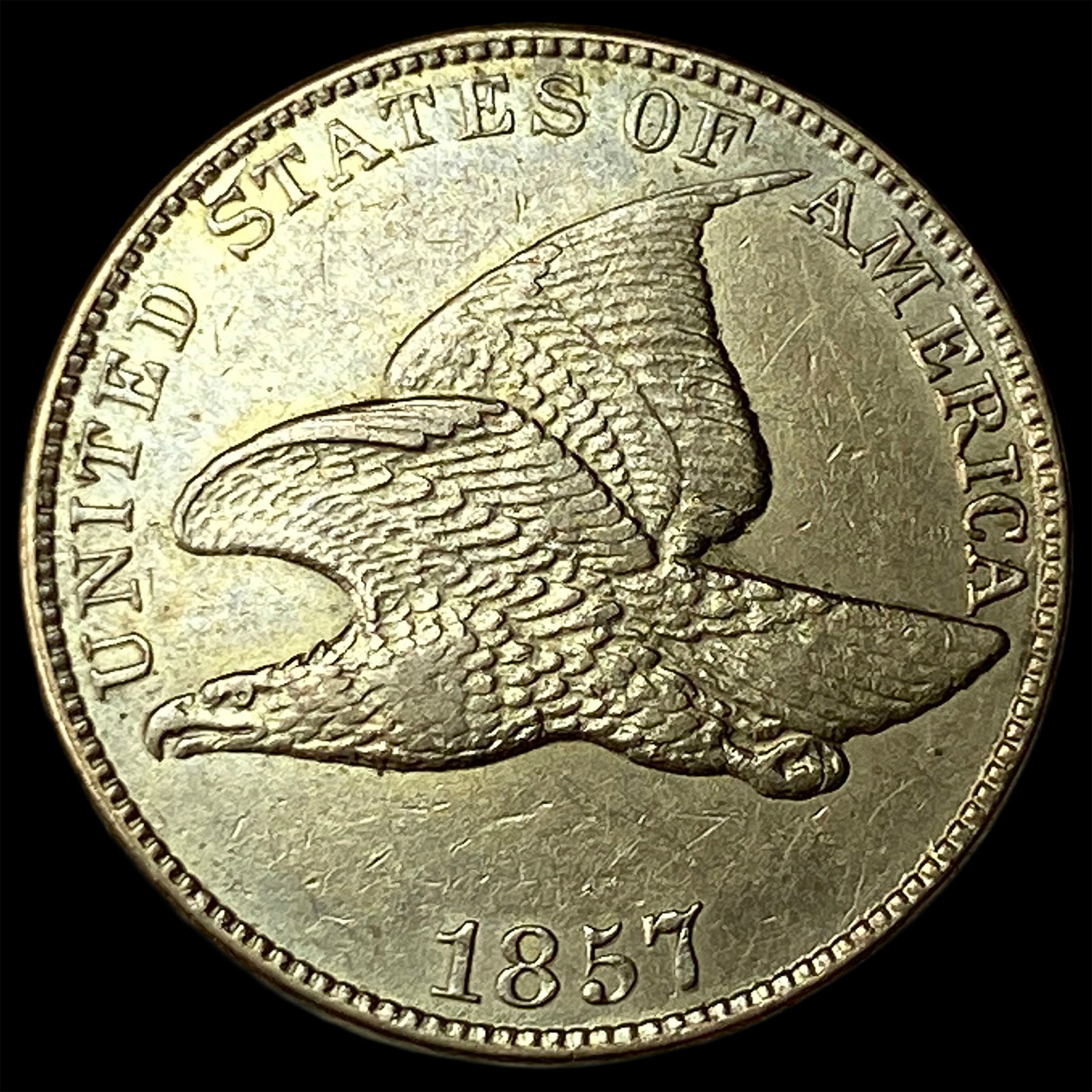 1857 Flying Eagle Cent CHOICE BU: 1857 Flying Eagle Cent CHOICE BU