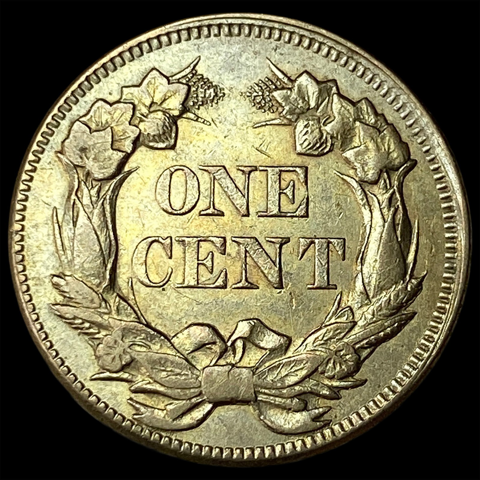 1857 Flying Eagle Cent CHOICE BU - 2