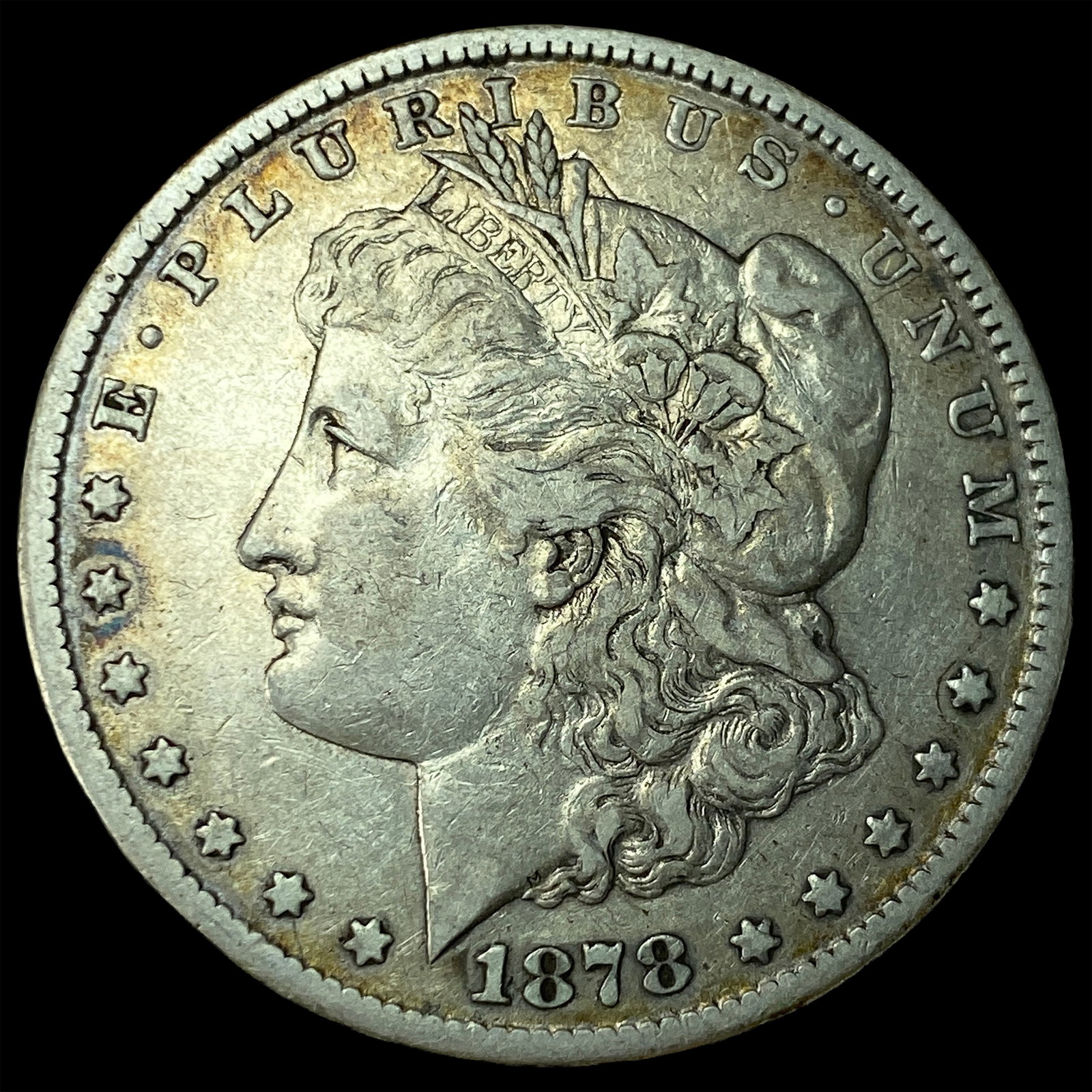1878-CC Silver Morgan Dollar NEARLY UNCIRCULATED: 1878-CC Silver Morgan Dollar NEARLY UNCIRCULATED