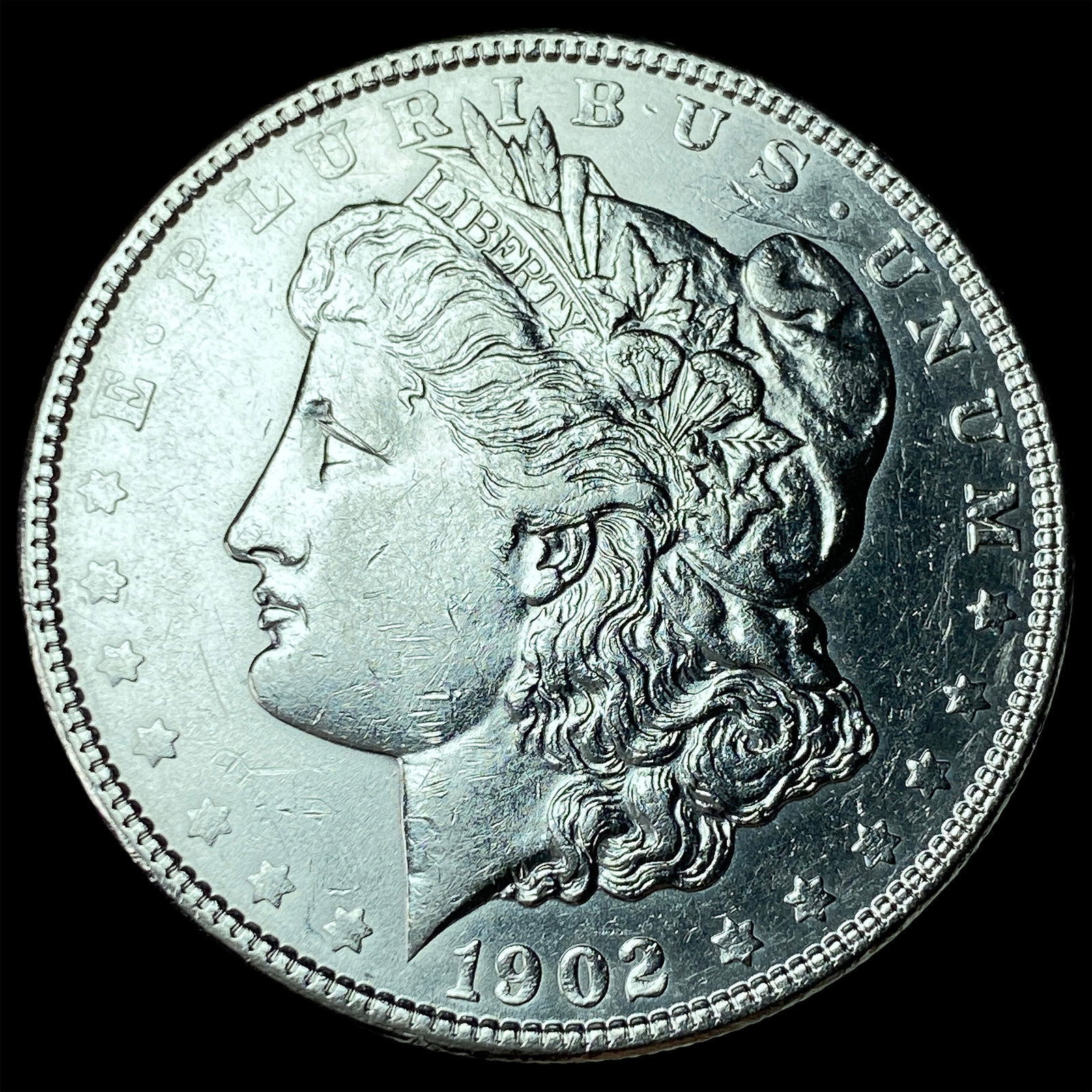 1902 Morgan Silver Dollar CLOSELY UNCIRCULATED