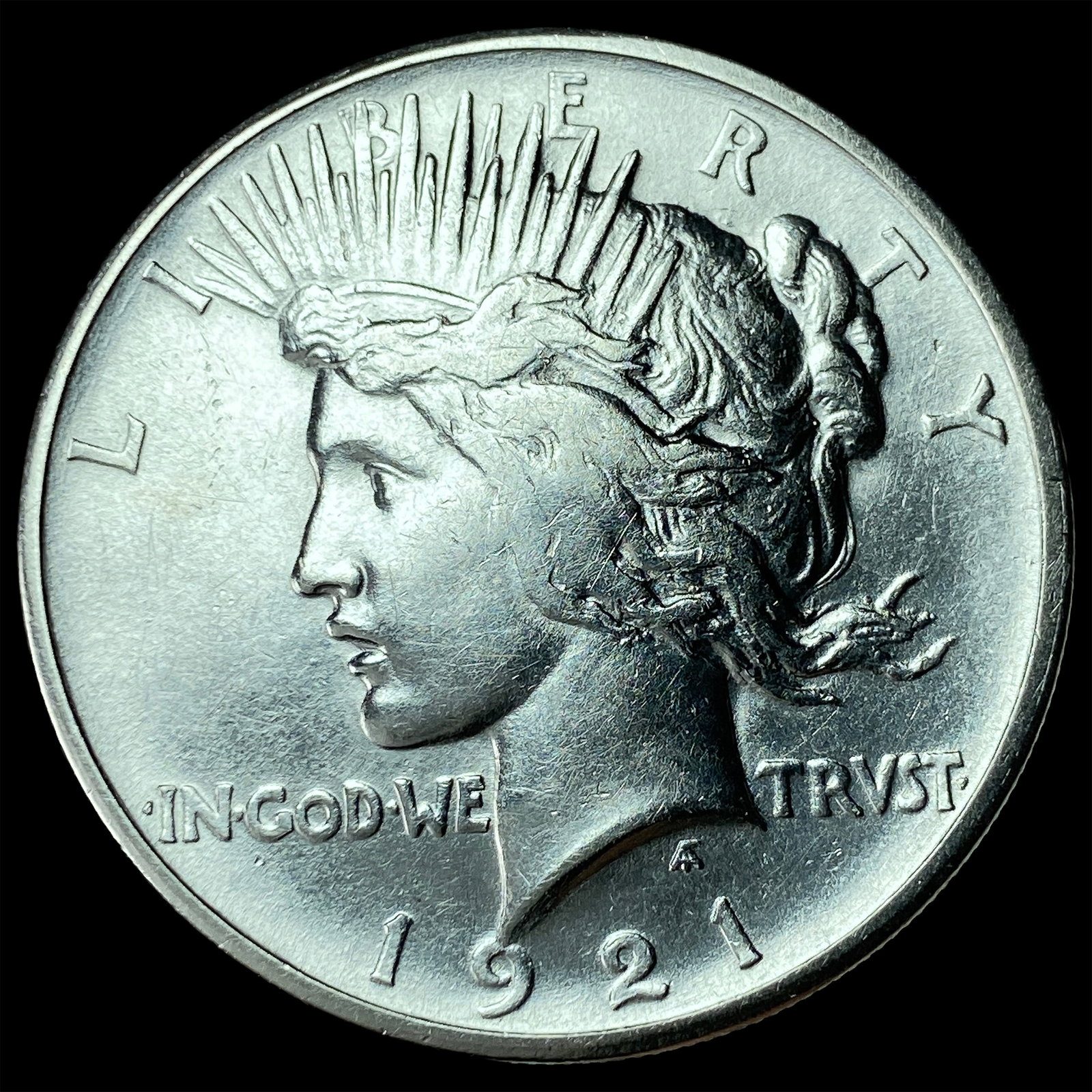 1921 Silver Peace Dollar CHOICE AU: 1921 Silver Peace Dollar CHOICE AU